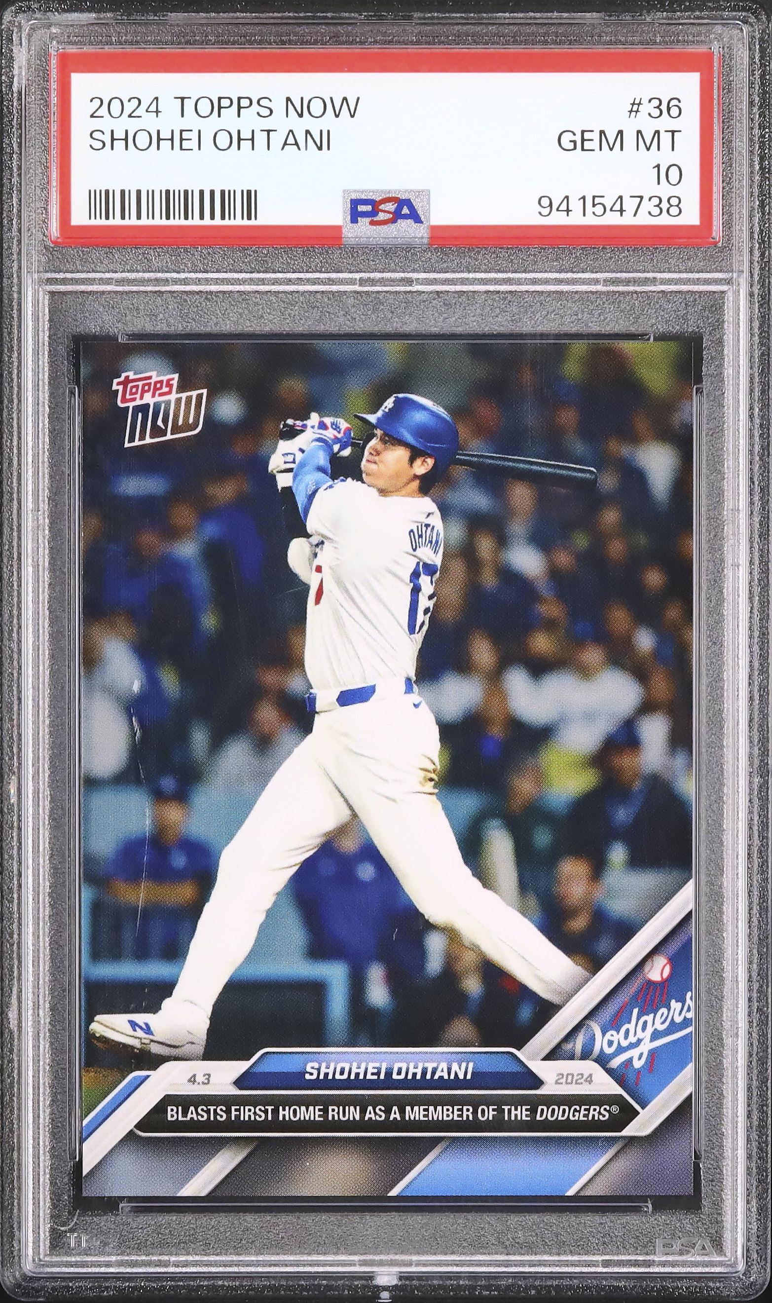 2024 Shohei Ohtani PSA 10 