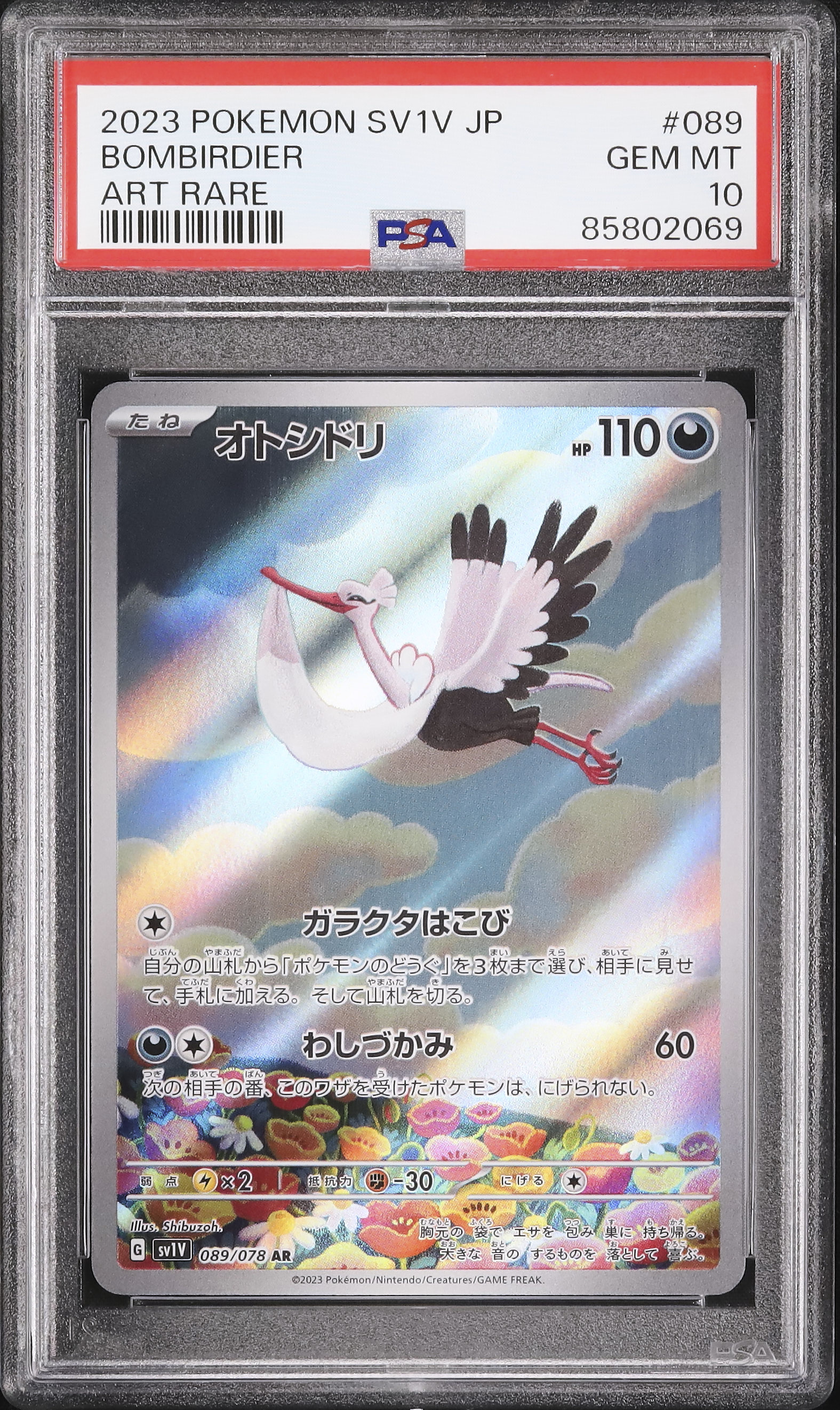 2023 オトシドリ PSA 10 - カルドバ