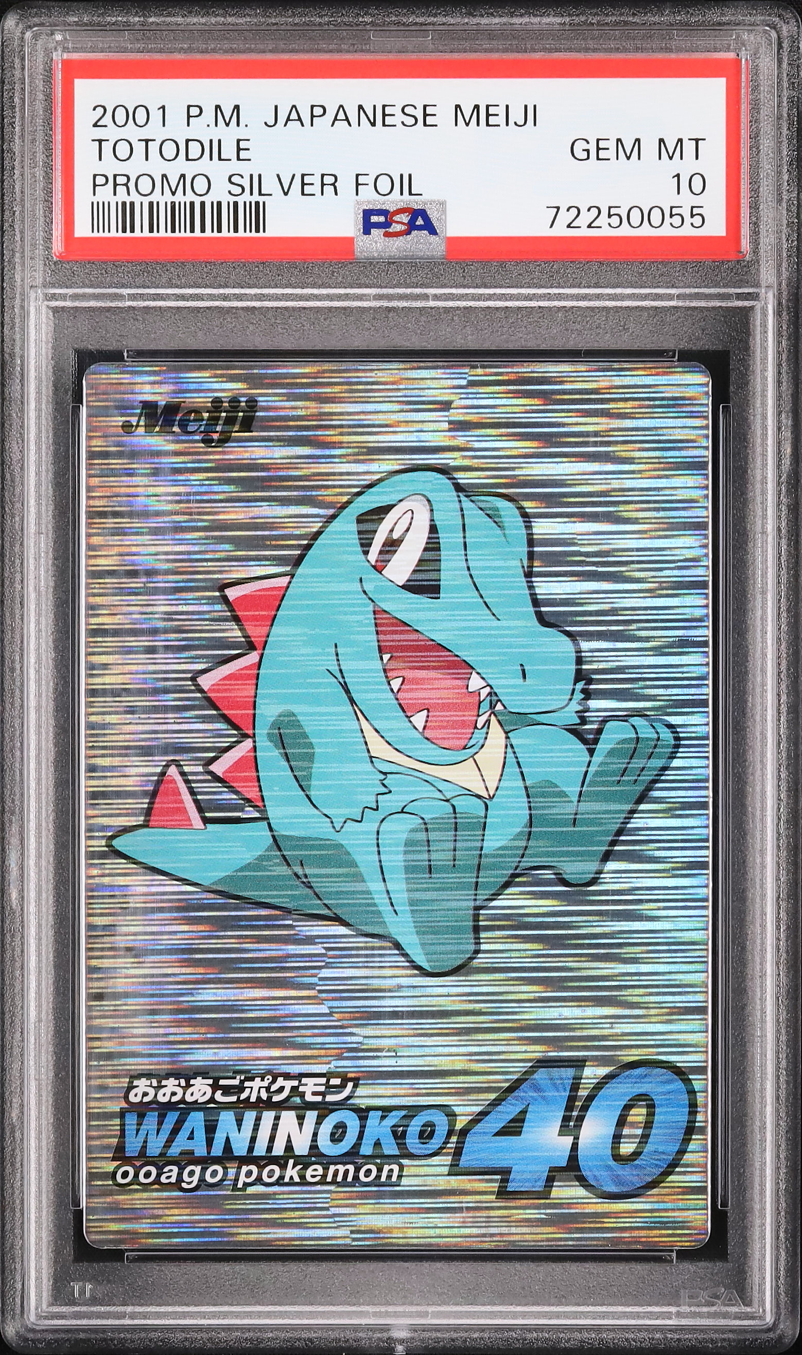 ポケモンカード ワニノコ psa10 PSA10鑑定済〕ワニノコ【P】{007/L-P}