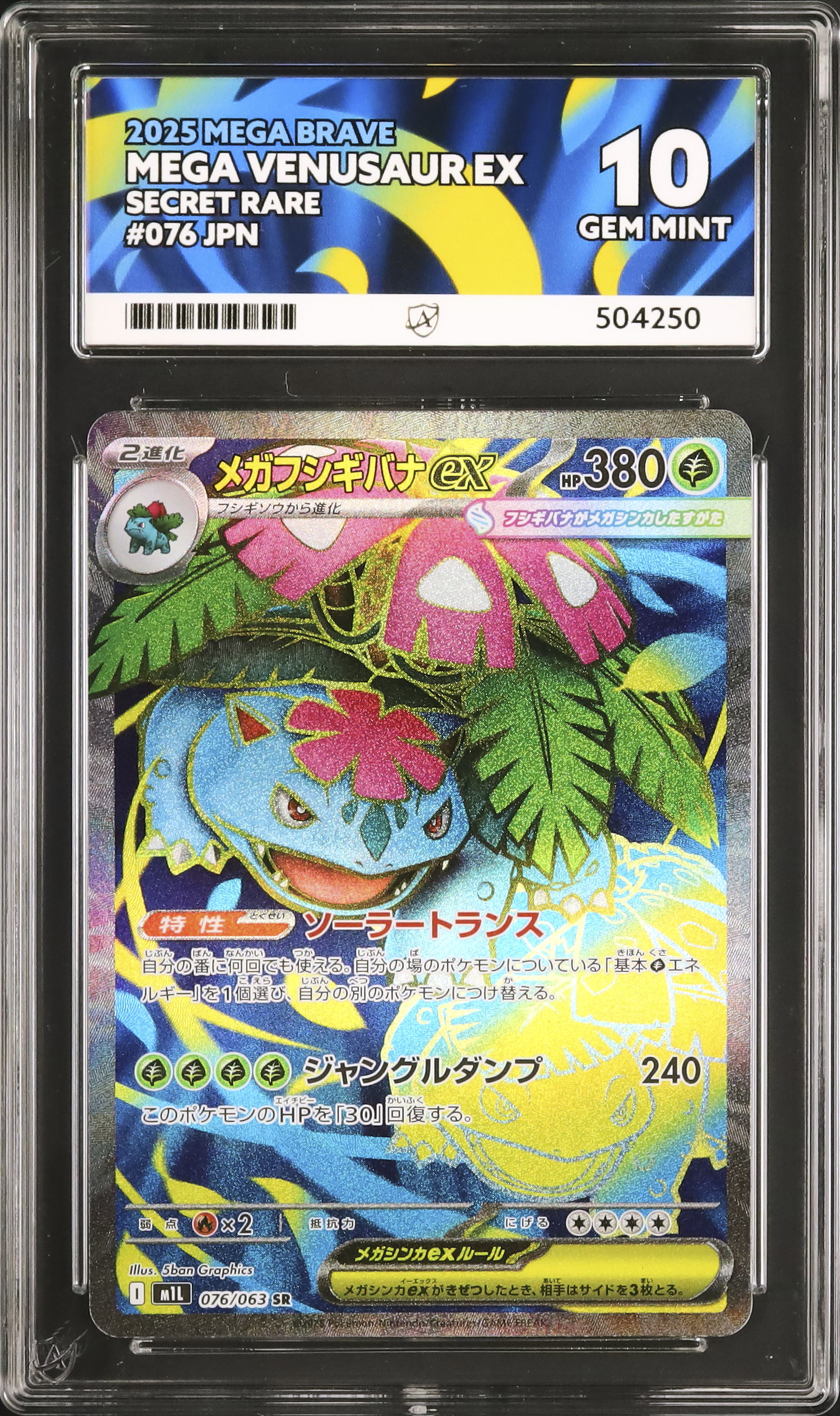 2025 Mega Venusaur ex Ace 10 - カルドバ
