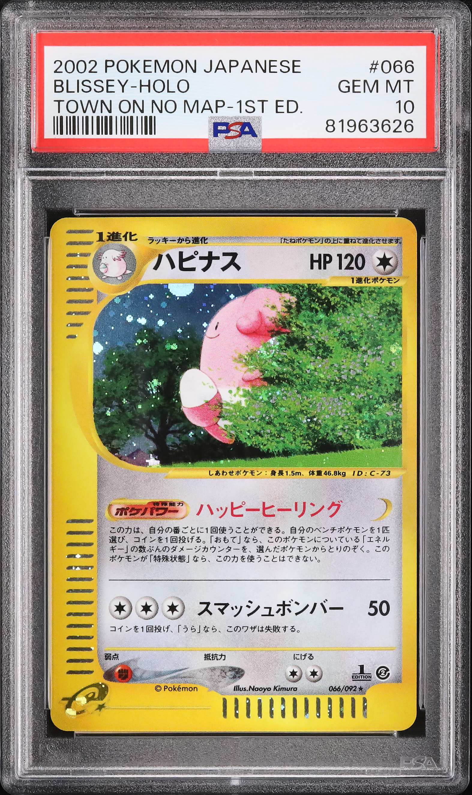 ハピナス カードe 066 PSA10