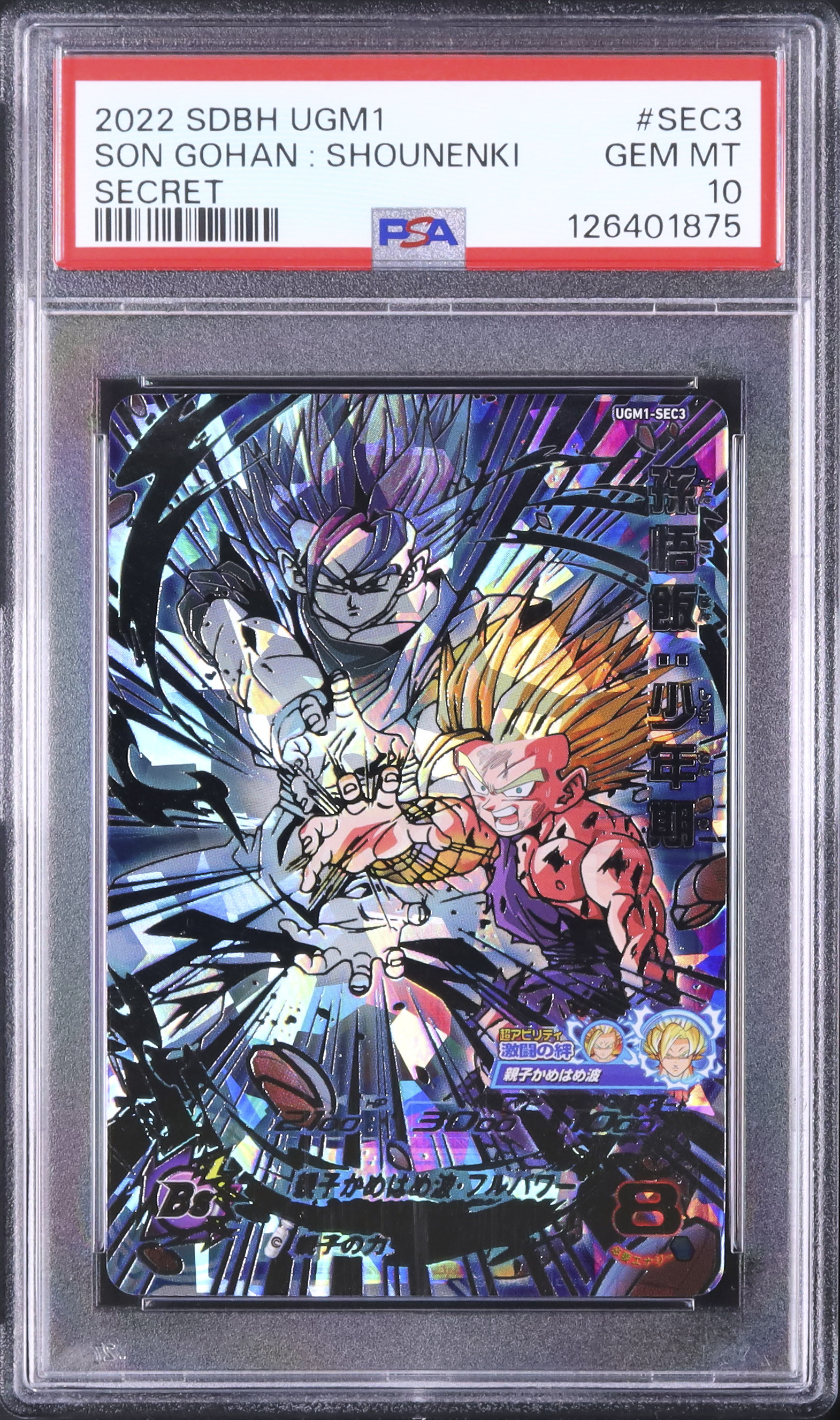 2022 孫悟飯:少年期 PSA 10 - カルドバ