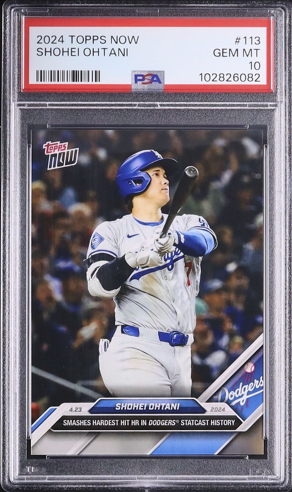 2024 大谷翔平 PSA 10 - カルドバ
