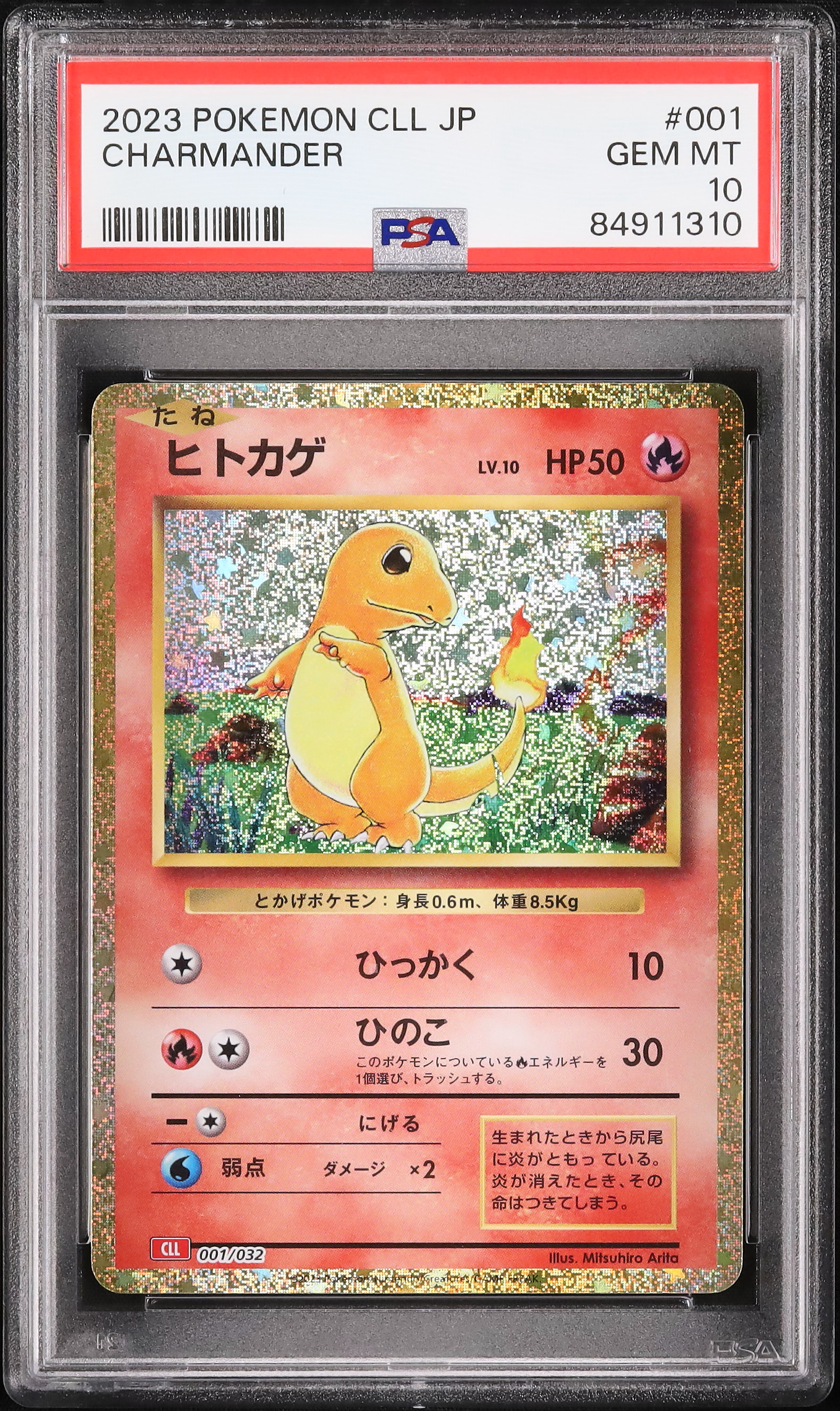 2023 ヒトカゲ PSA10 トレーディングカード 2023 ヒトカゲ PSA 10 - カルドバ