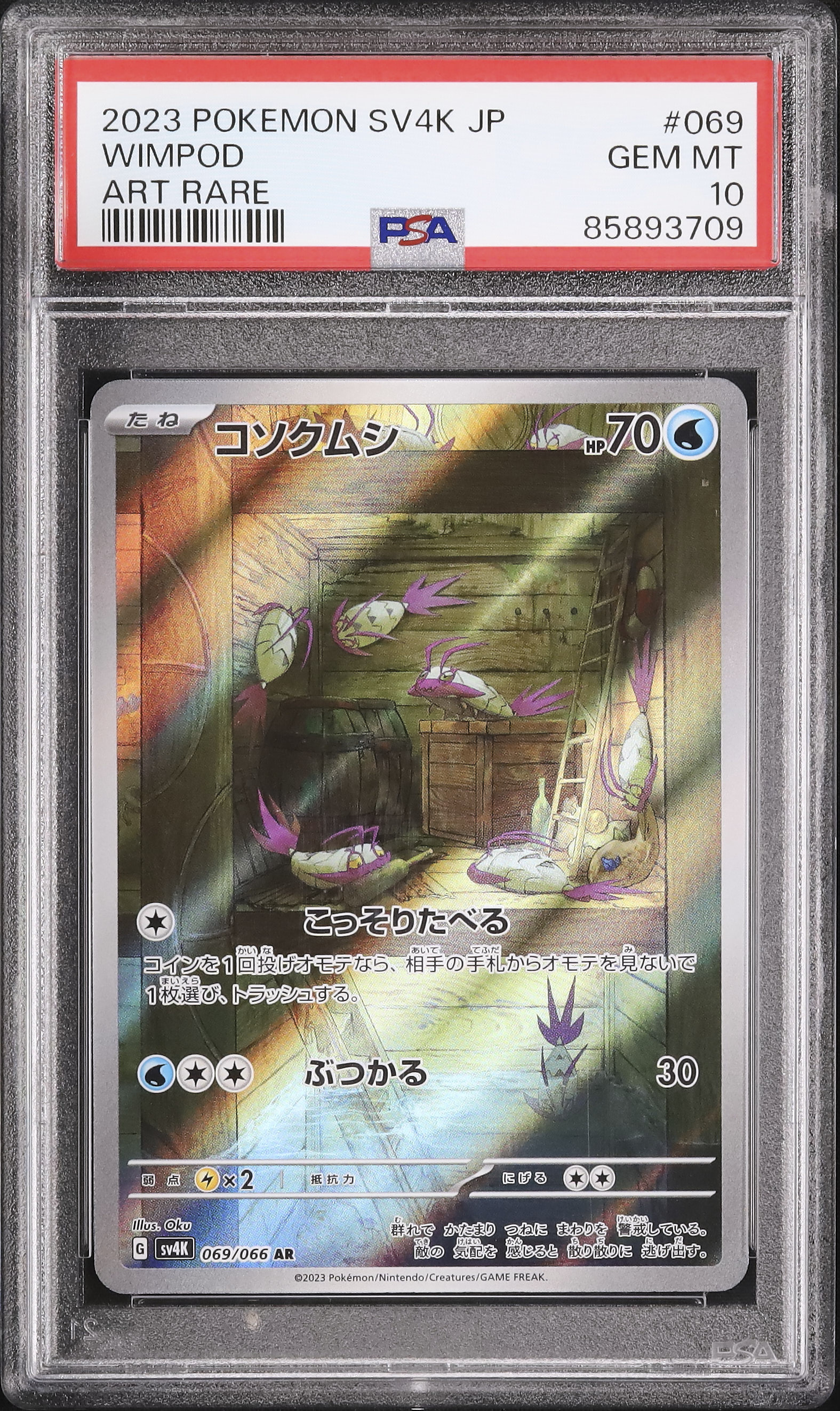 2000年 日本語プロモーション イシツブテ PSA 10 ALL PSA 10 Pokemon Japanese Terastal Festival Eevee