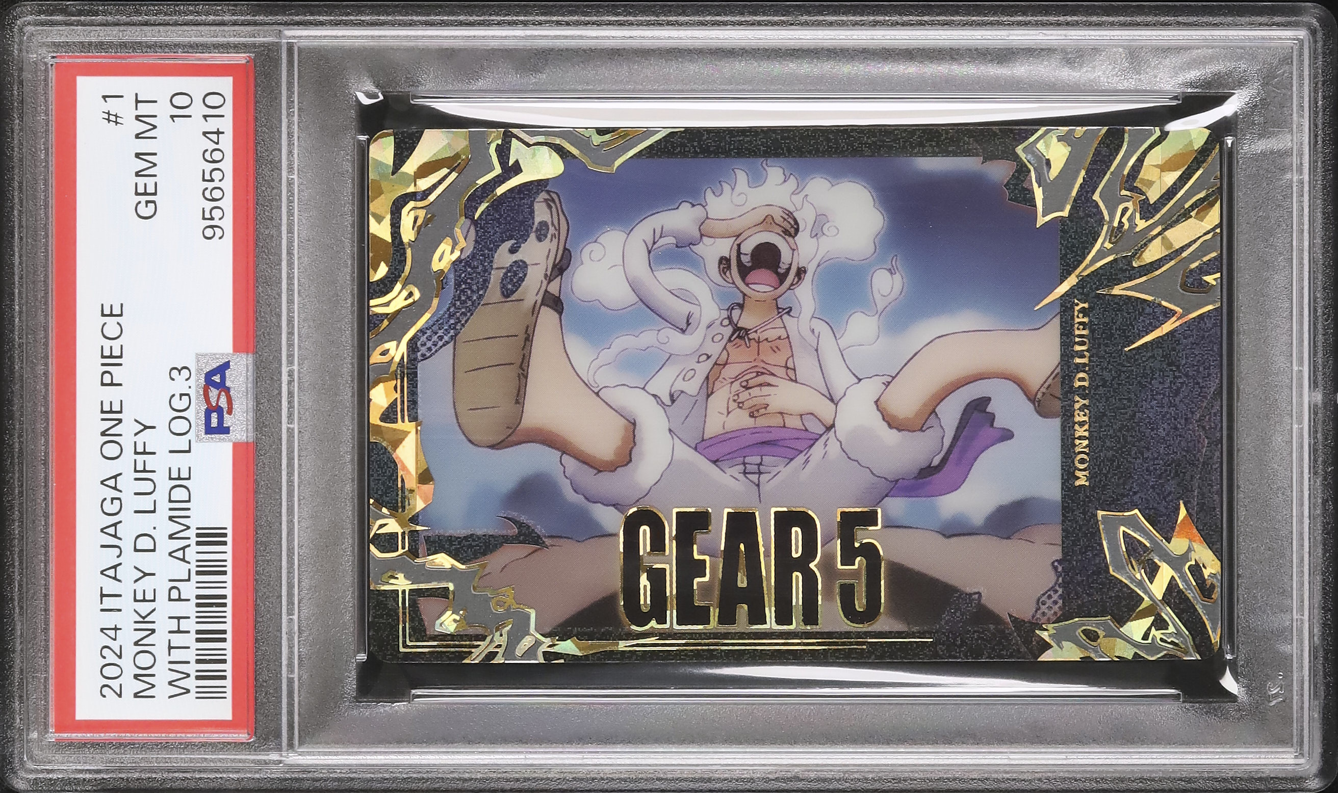 【PSA10】 モンキー・D・ルフィ イタジャガ PSA10鑑定済〕モンキー・D・ルフィ(illust:Nijihayashi)【P】{P-041}