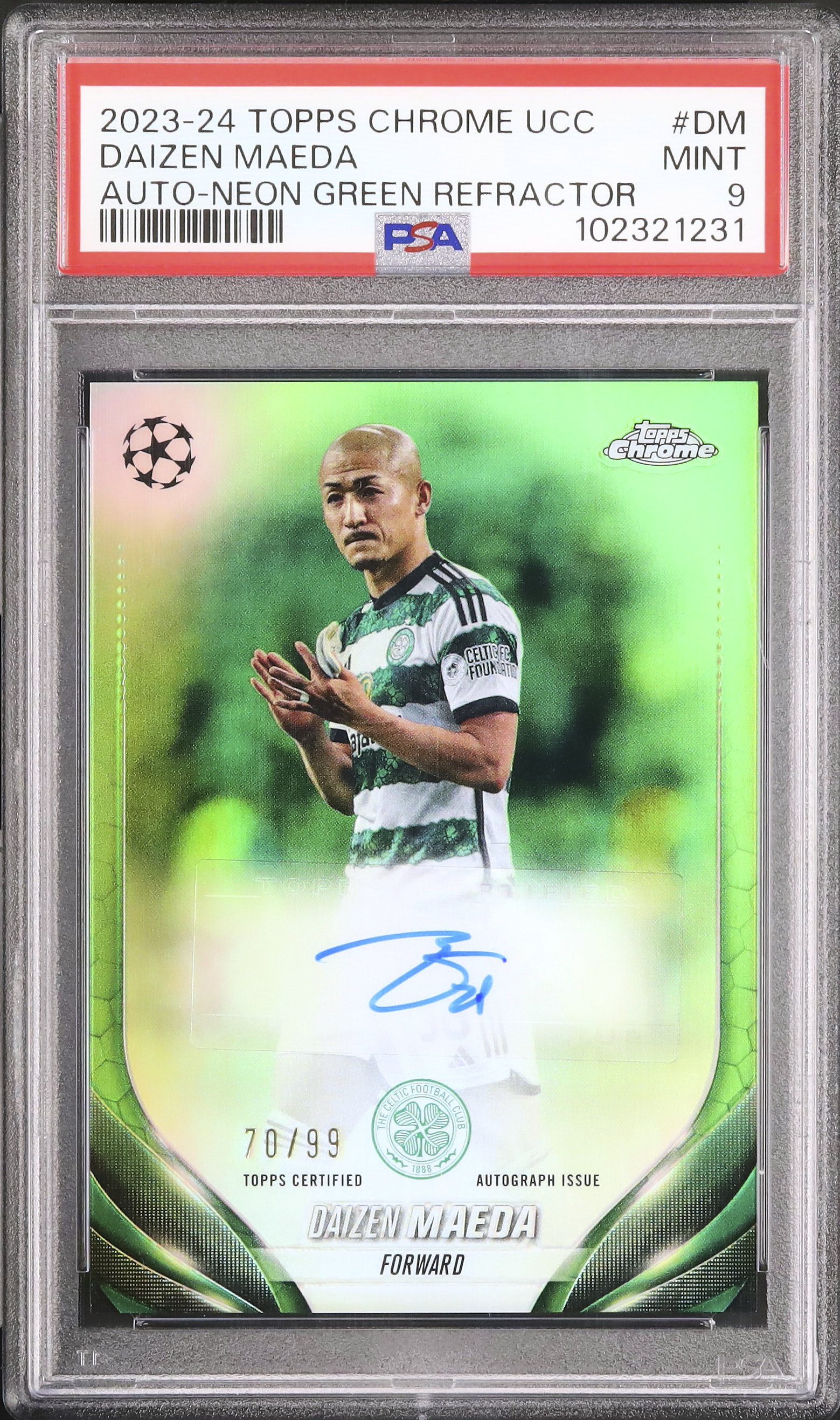 2023 前田大然 PSA 9 サイン入り - カルドバ