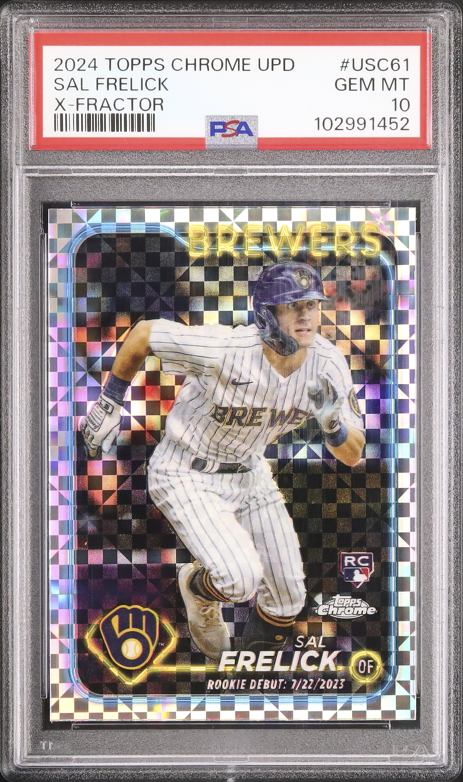 2024 Sal Frelick PSA 10 RC