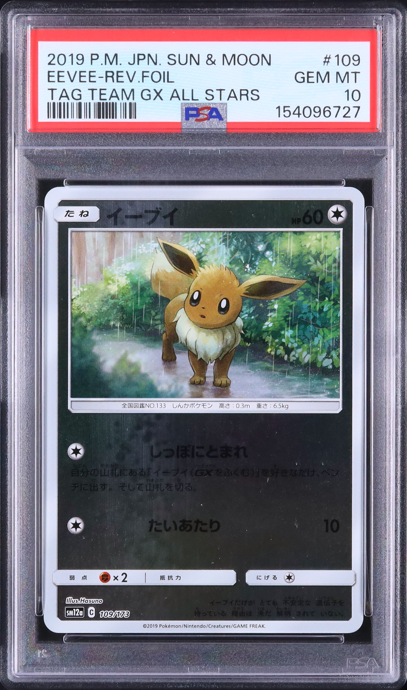 PSA10 イーブイ ミラー SM12a TAG TEAM GX 109 PSA10 イーブイ ミラー