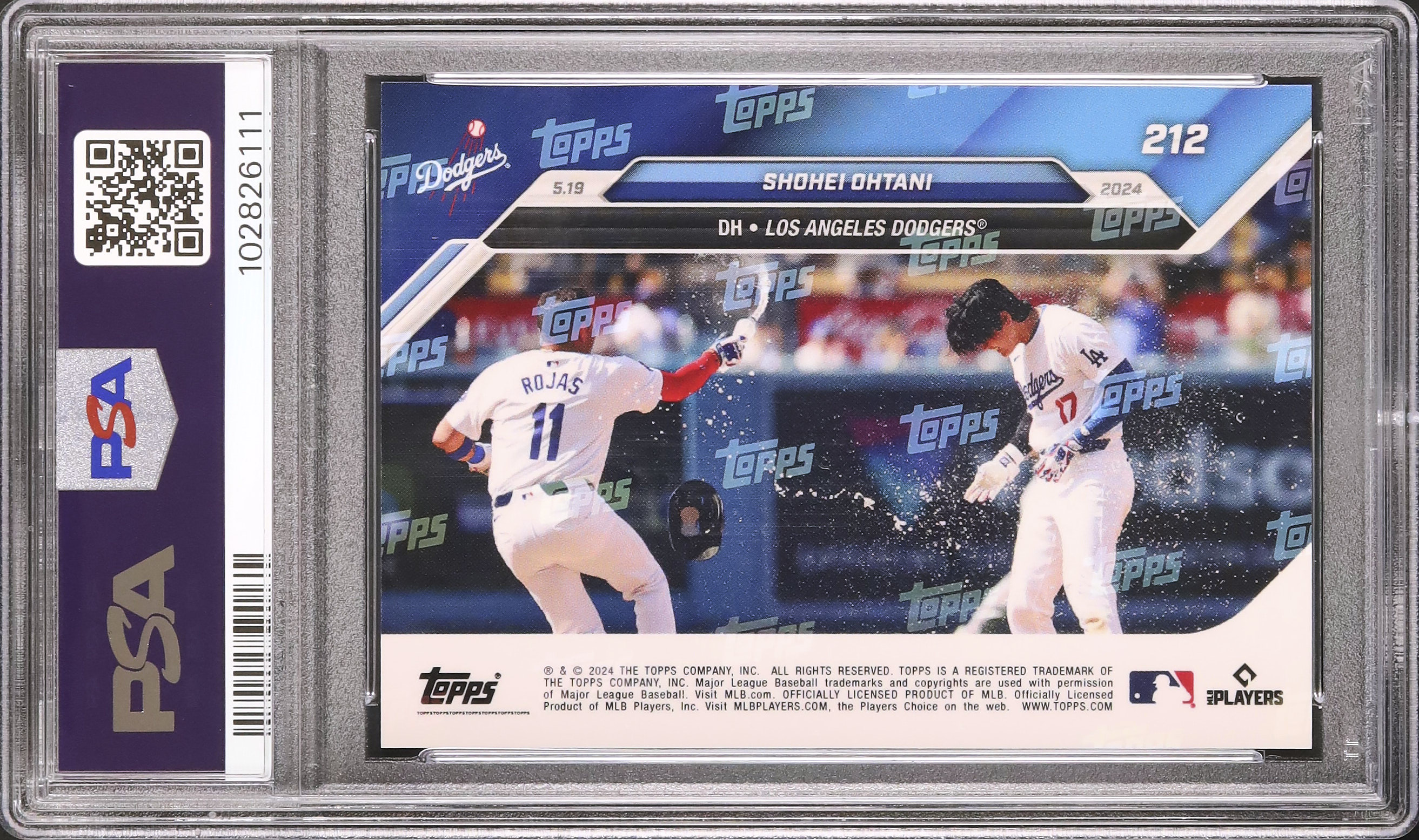 2024 大谷翔平 PSA 10 - カルドバ