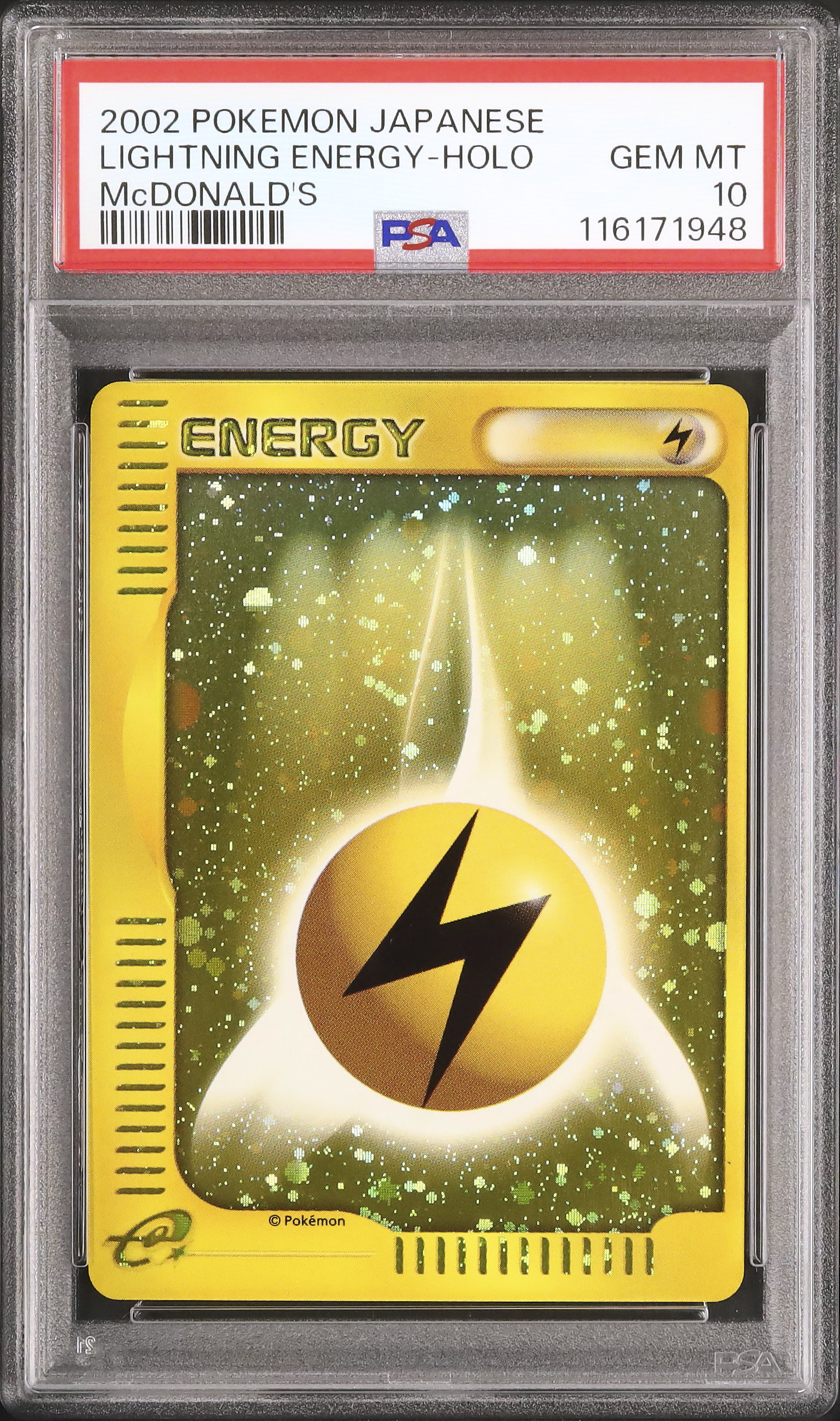 2002 基本雷エネルギー PSA 10 ホロ - カルドバ