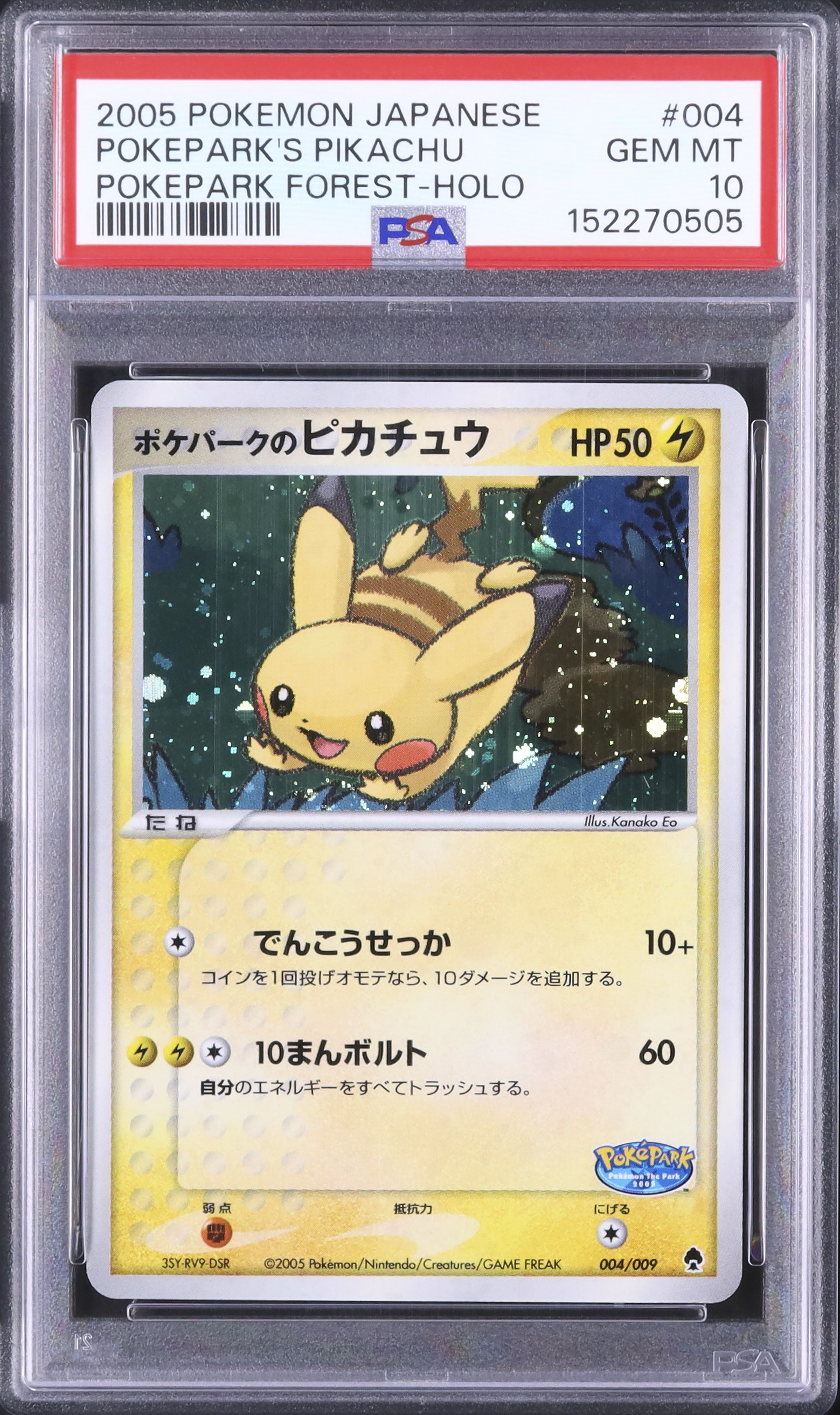 ポケパーク　ピカチュウ HP50 ポケモンカード ポケパーク ピカチュウ HP50 ポケモンカード ポケパークのピカチュウ