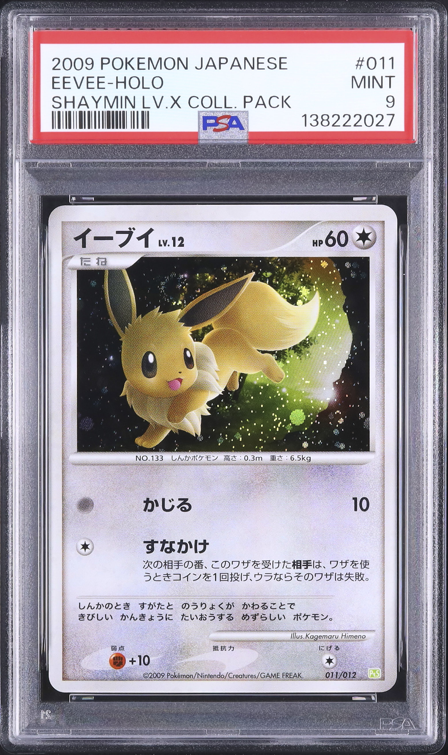 2009 イーブイ PSA 9 ホロ - カルドバ