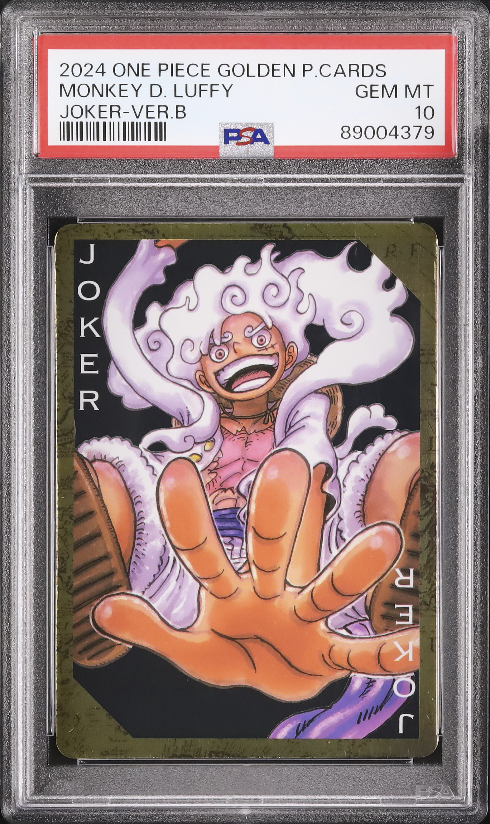 2024 Monkey D. Luffy PSA 10 Joker Ver.B - カルドバ