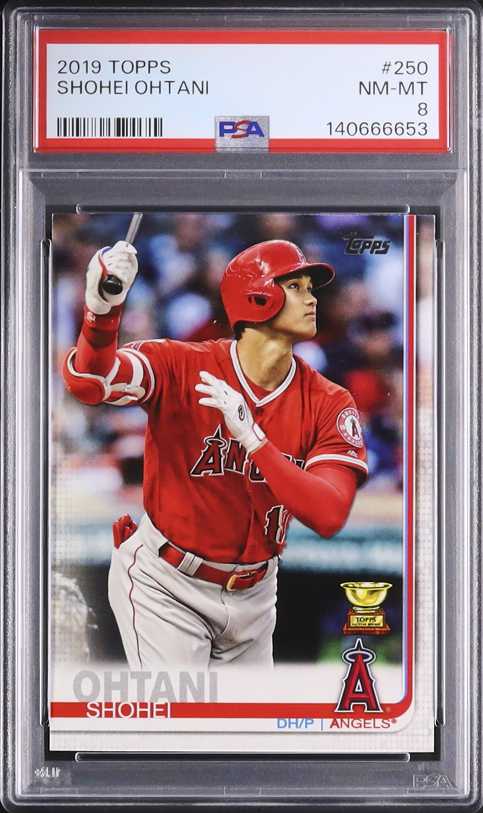 2019 大谷翔平 PSA 8 - カルドバ