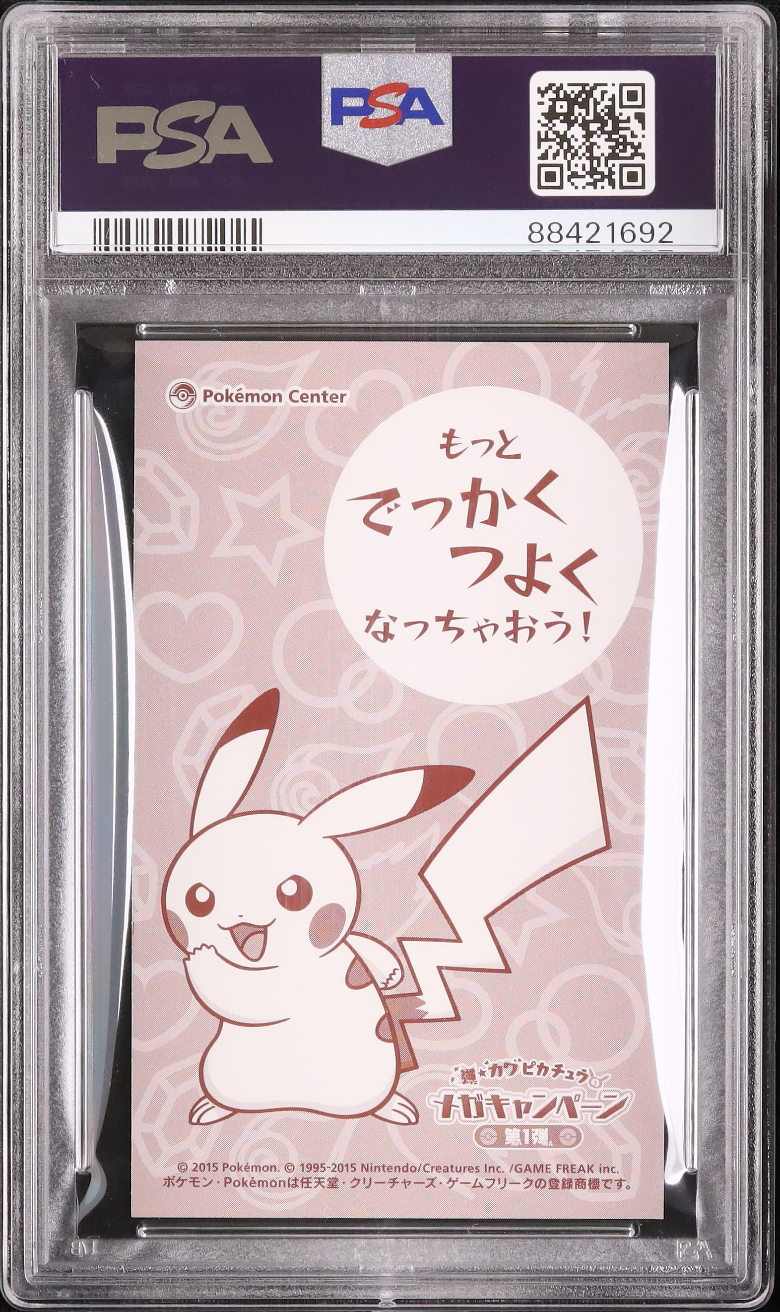2015 Poncho-Wearing Pikachu (Mega Charizard X) PSA 10 - Cardova Japan
