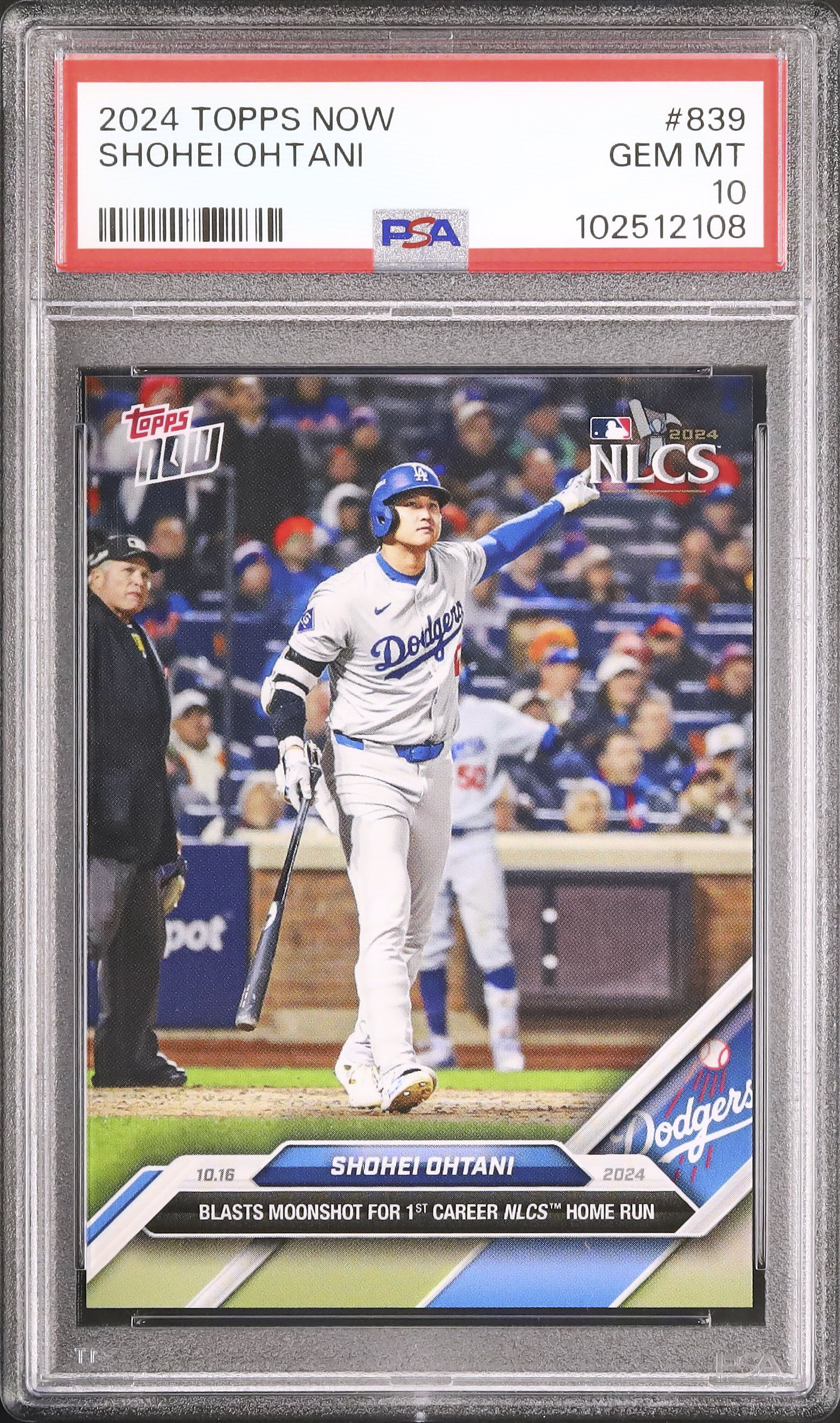 2024 大谷翔平 PSA 10 - カルドバ