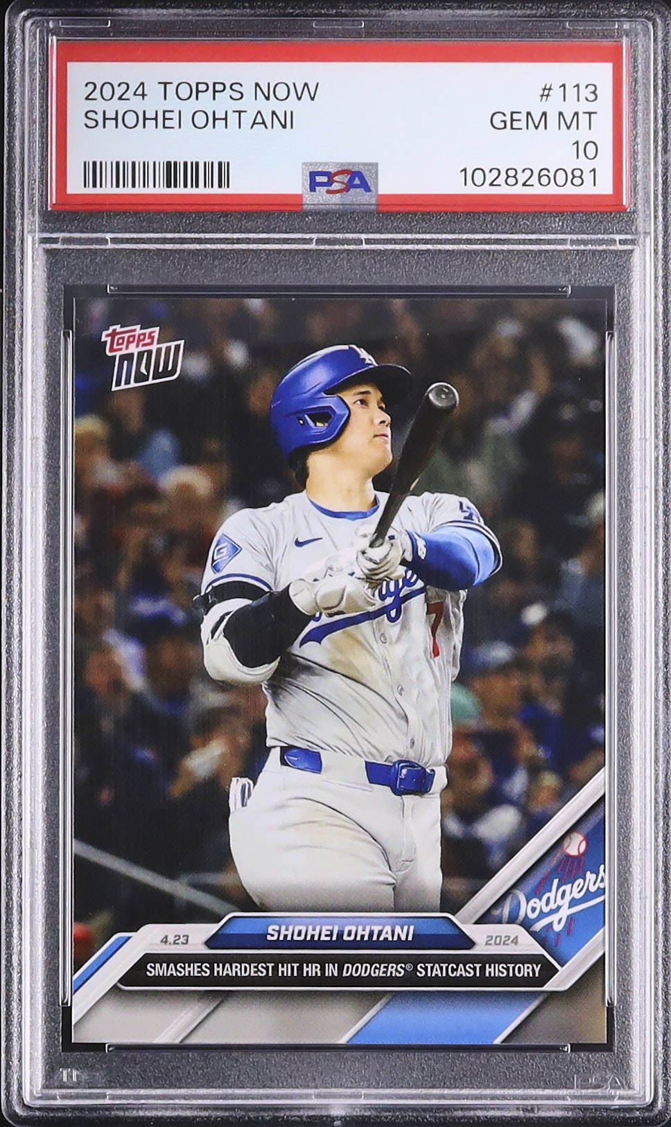 2024 大谷翔平 PSA 10 - カルドバ