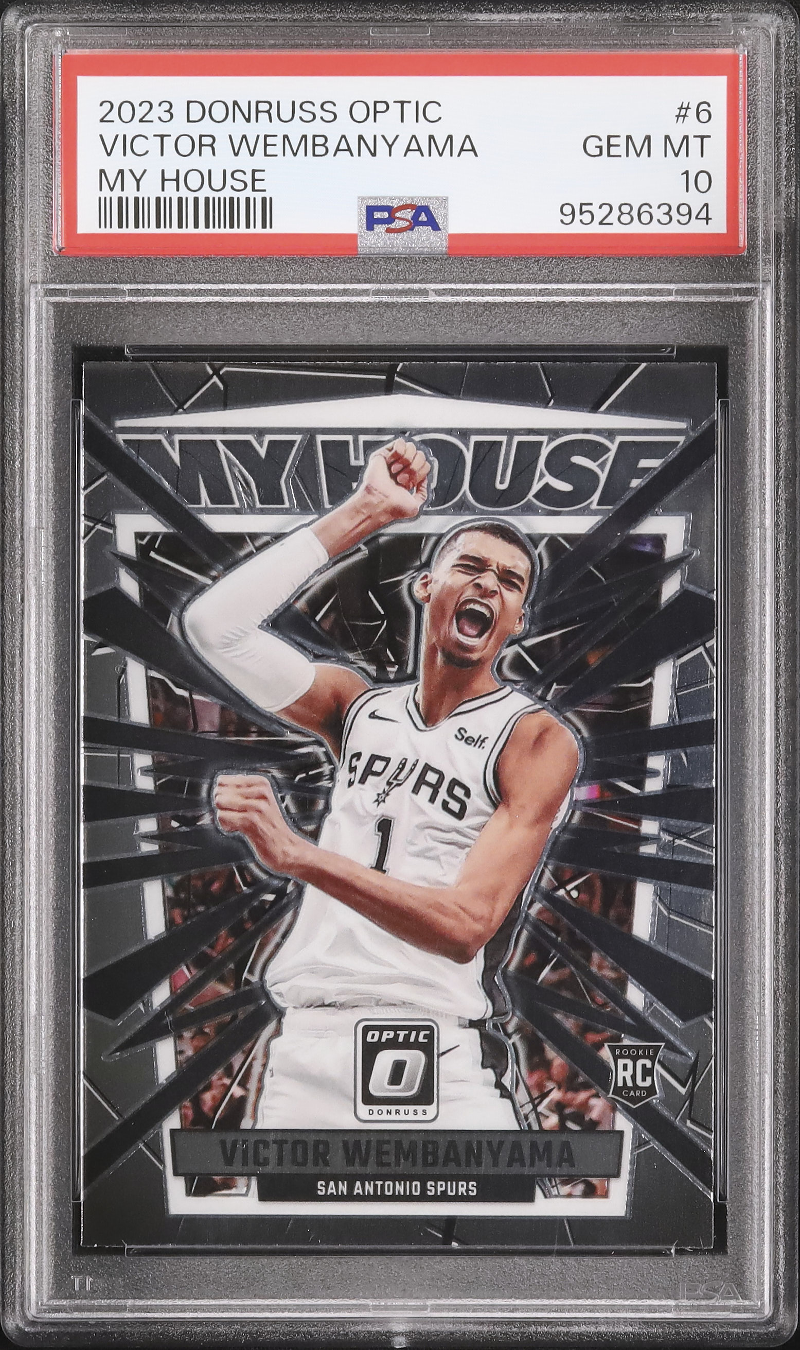 ウエンバンヤマウェンバニャマRCカードPSA10