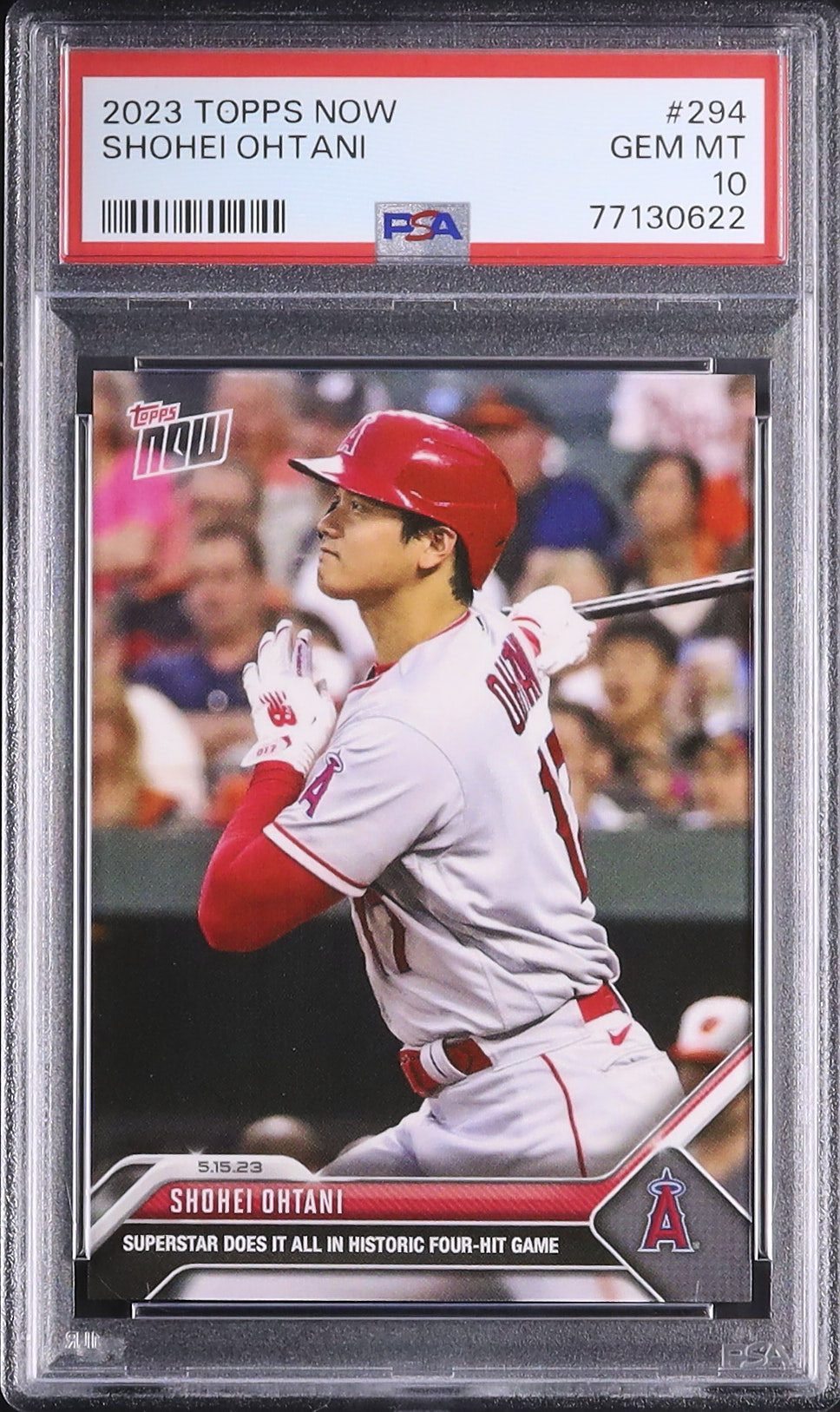 2023 大谷翔平 PSA 10 - カルドバ