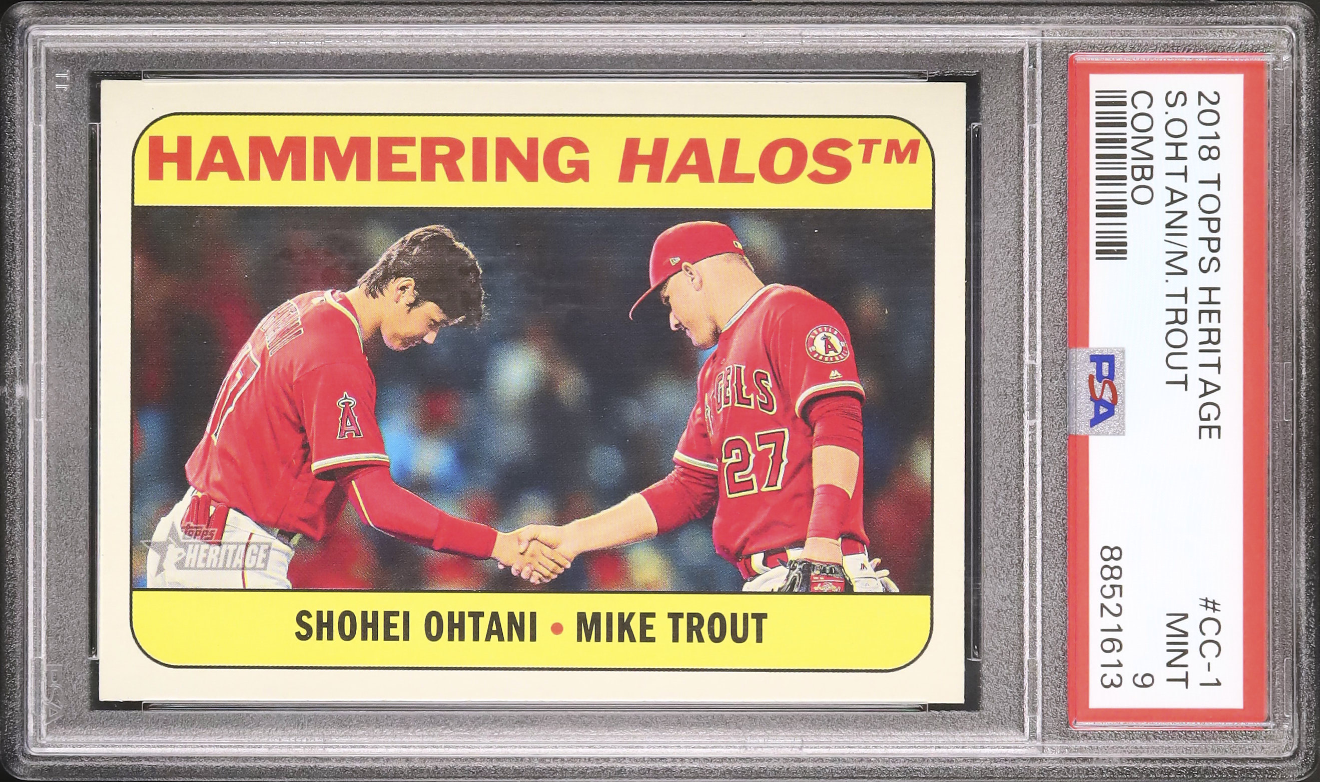 大谷翔平 Topps project70 #600 マイク・トラウト