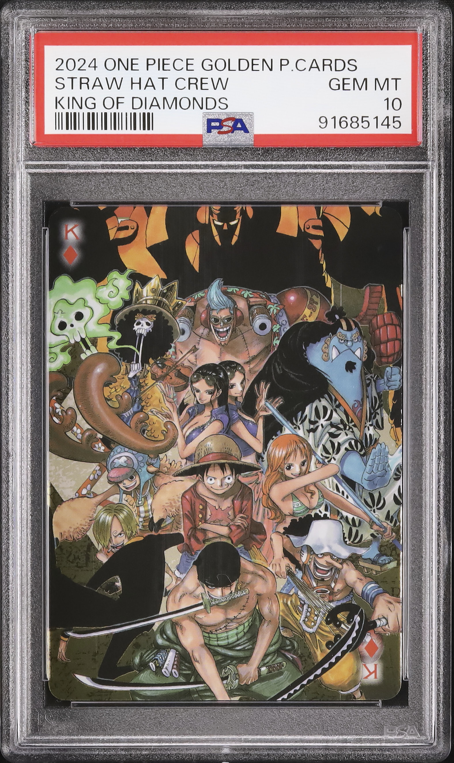 2024 Straw Hat Crew PSA 10 - Cardova Japan