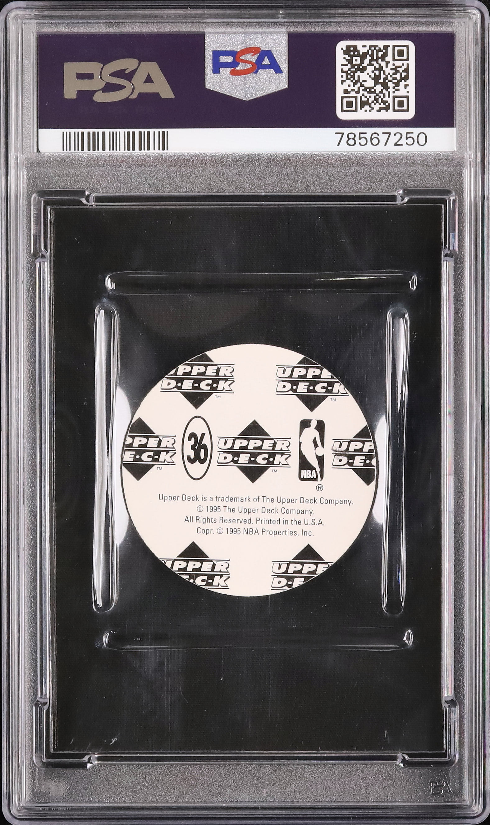 1995 Michael Jordan PSA 8 Milk Caps - Cardova Japan