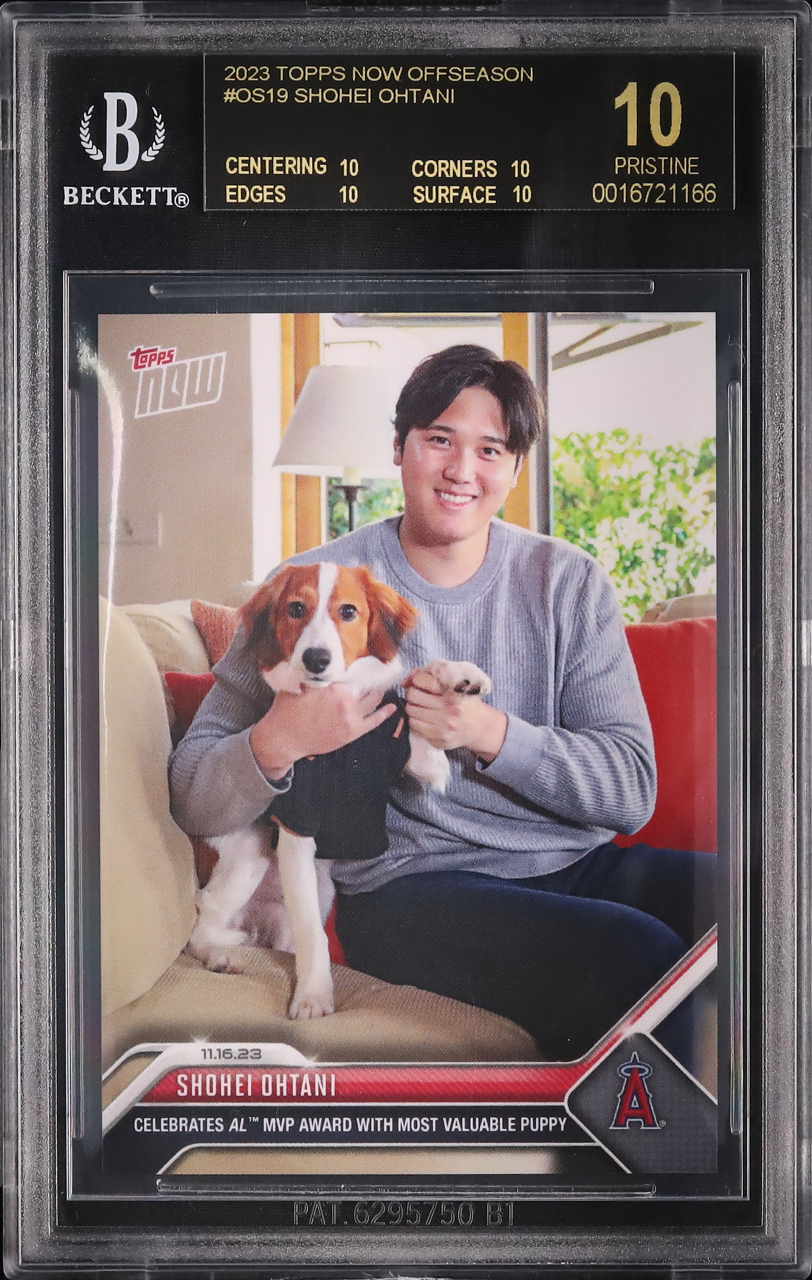 大谷翔平 ブラックラベル BGS10 細けれ Topps #251