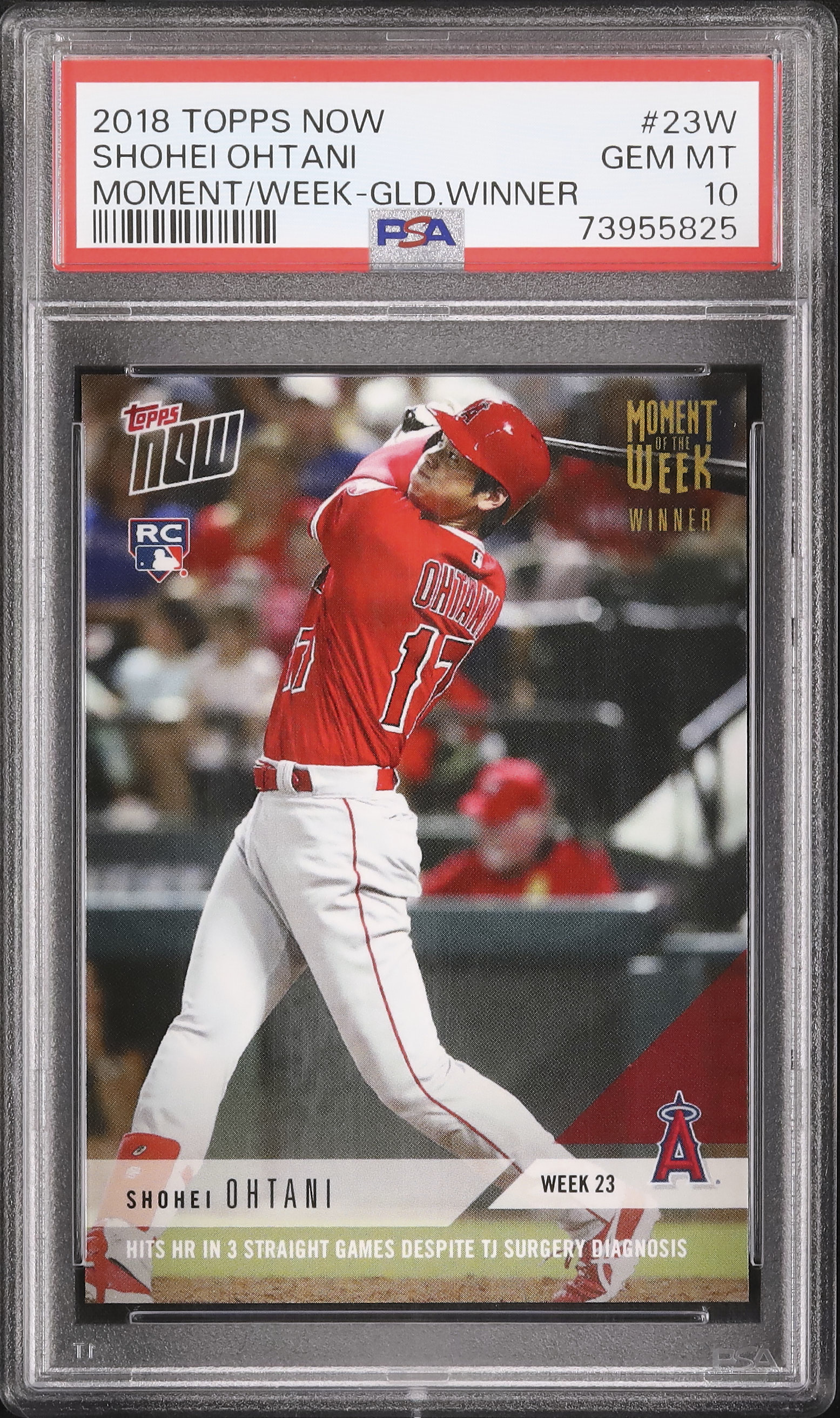 PSA10】大谷翔平 2018 Topps 入団会見 #200 RC