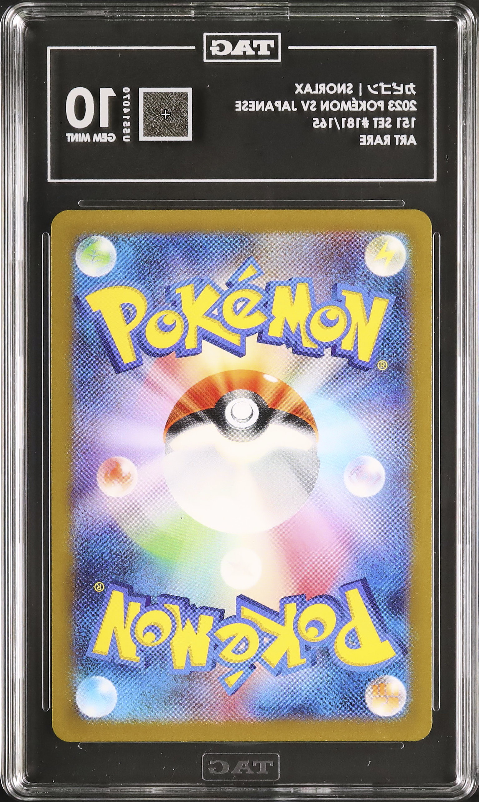 2023 Snorlax TAG 10 - Cardova Japan