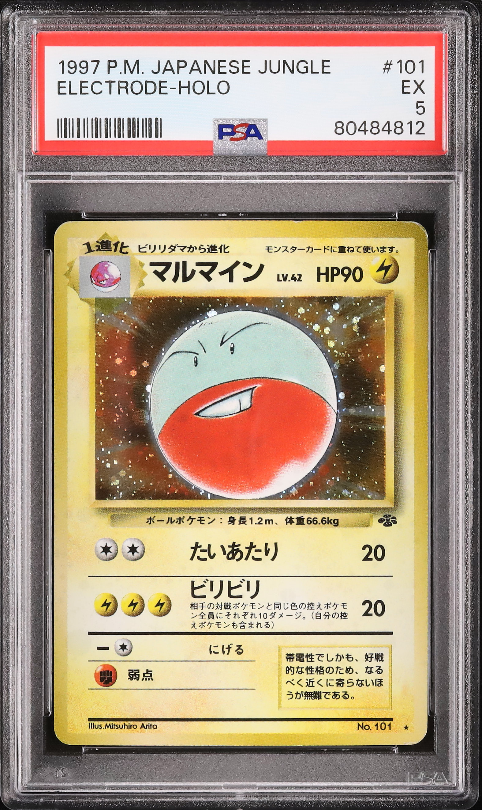 【PSA10】マルマイン旧裏1997 P.M.ELECTRODE-HOLO 1997 Electrode PSA 5 Holo - Cardova Japan