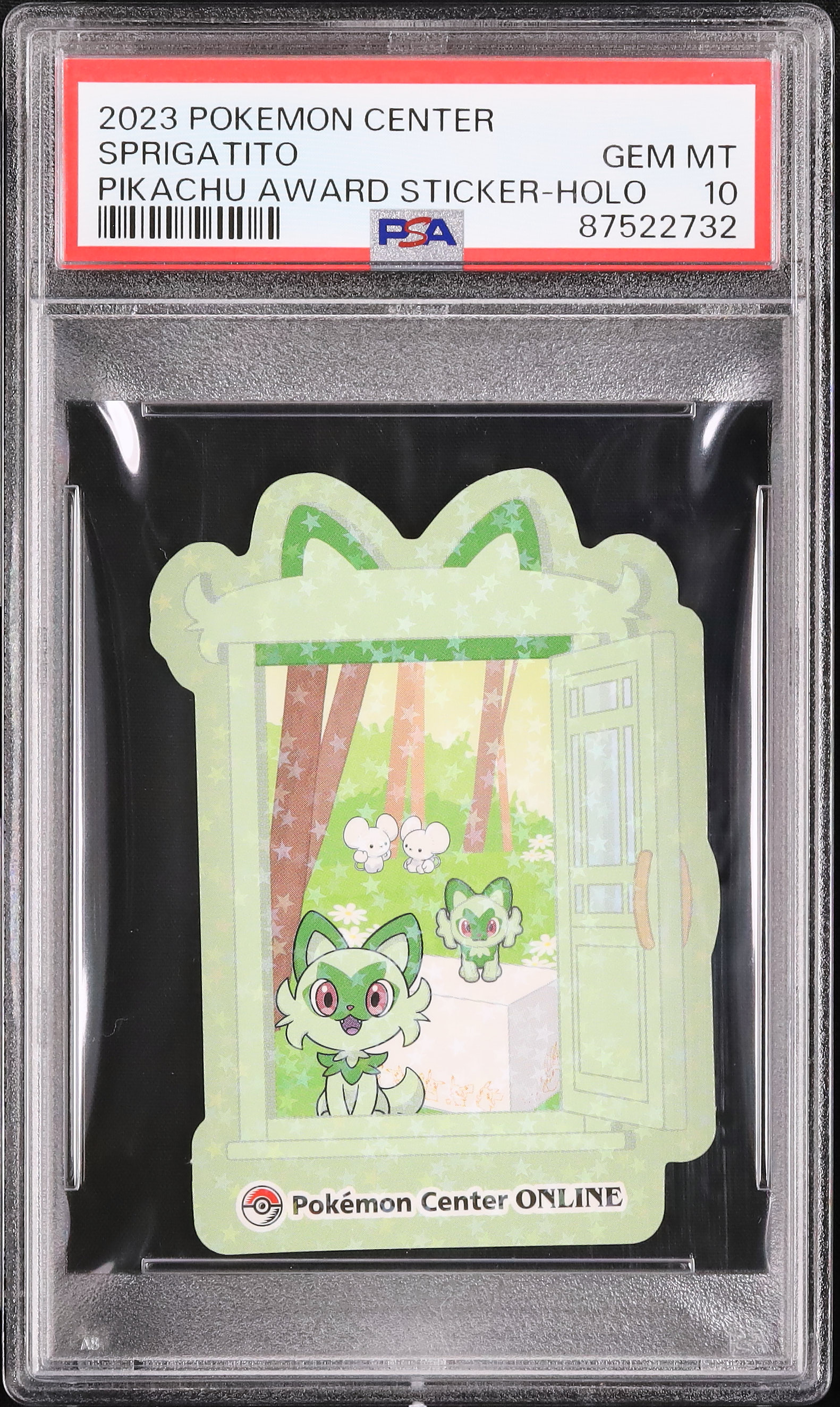 【psa10】2023 ポケモンカード SPRIGATITO GEM MT 10 psa10】2023 ポケモンカード SPRIGATITO GEM MT 10 GEM MINT PSA