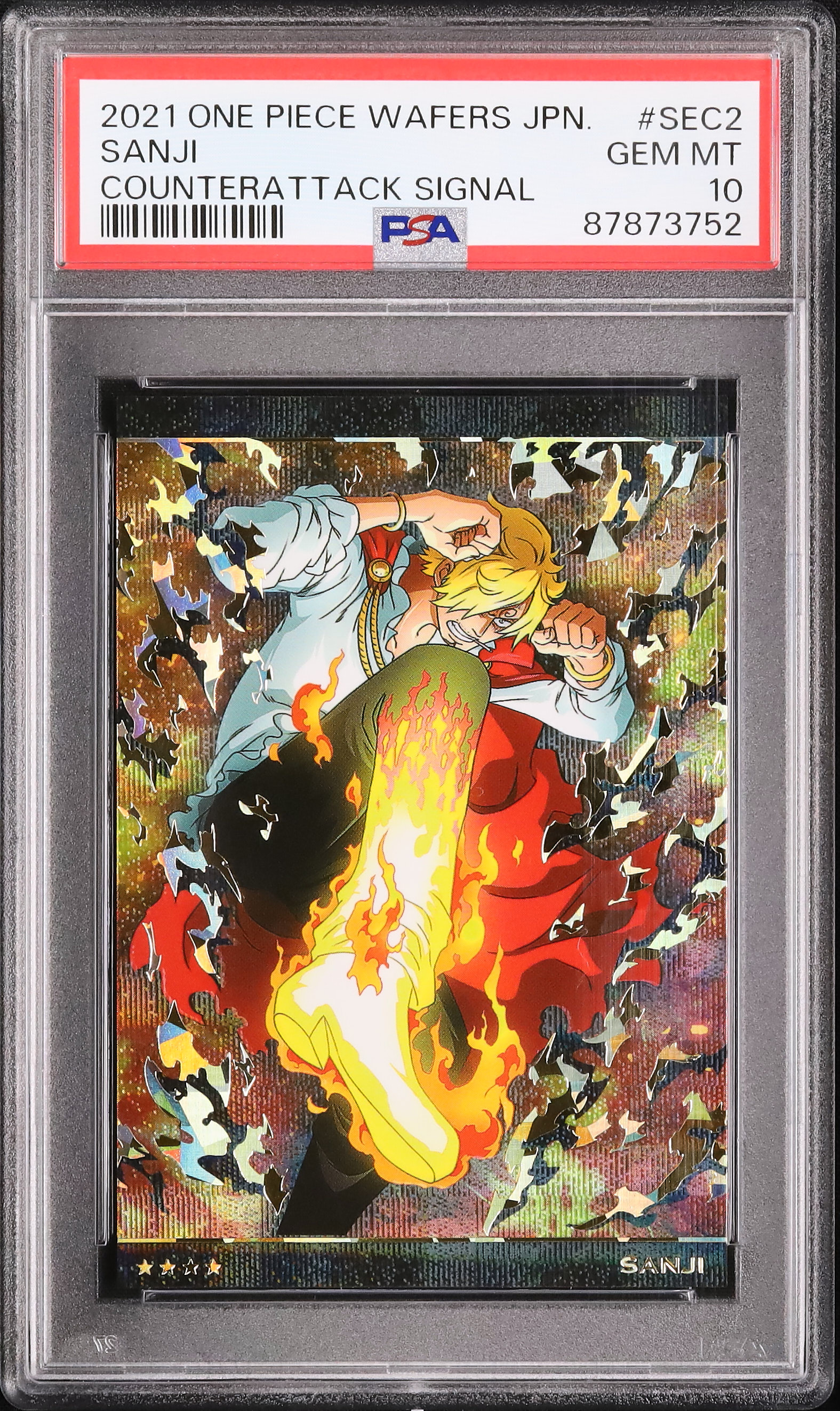 2021 Sanji PSA 10 Stamp - Cardova Japan