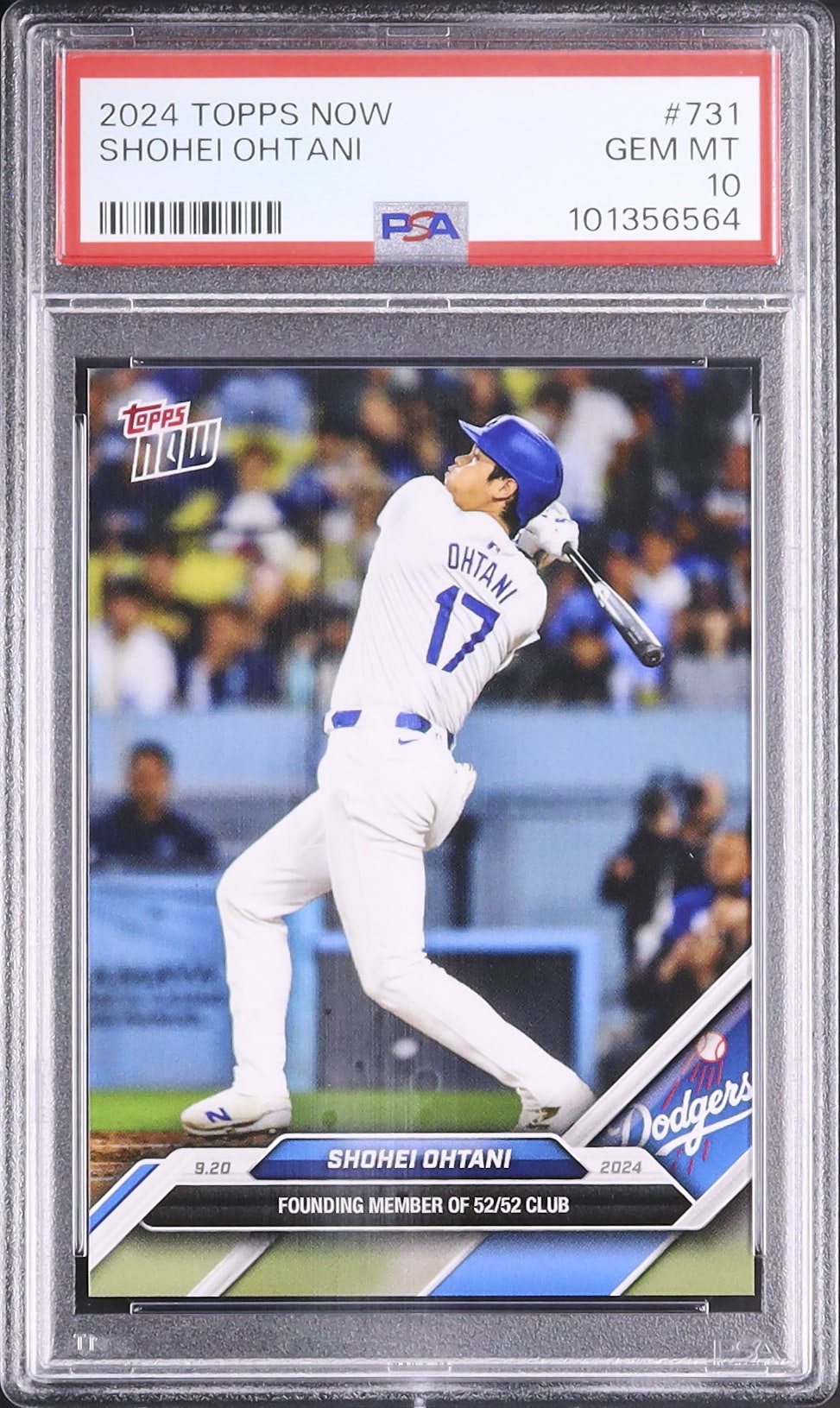 2024 大谷翔平 PSA 10 - カルドバ