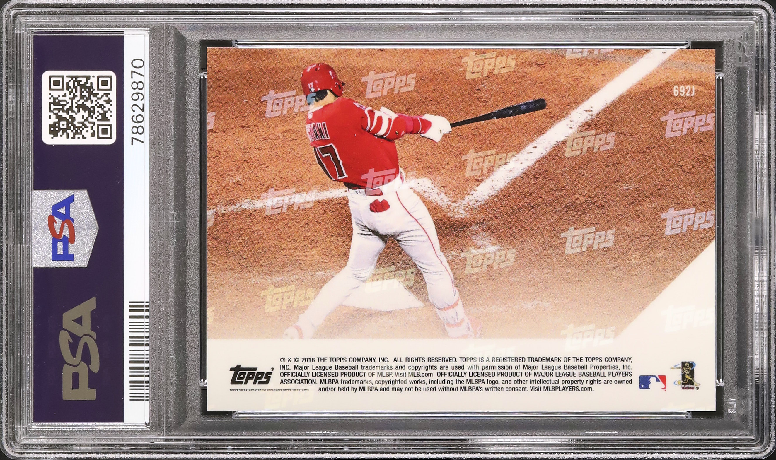 topps now 大谷翔平 メジャー初ホームラン PSA 10 2018年 PSA10】大谷翔平 2018 TOPPS NOW 32 メジャー初ホームラン（2018