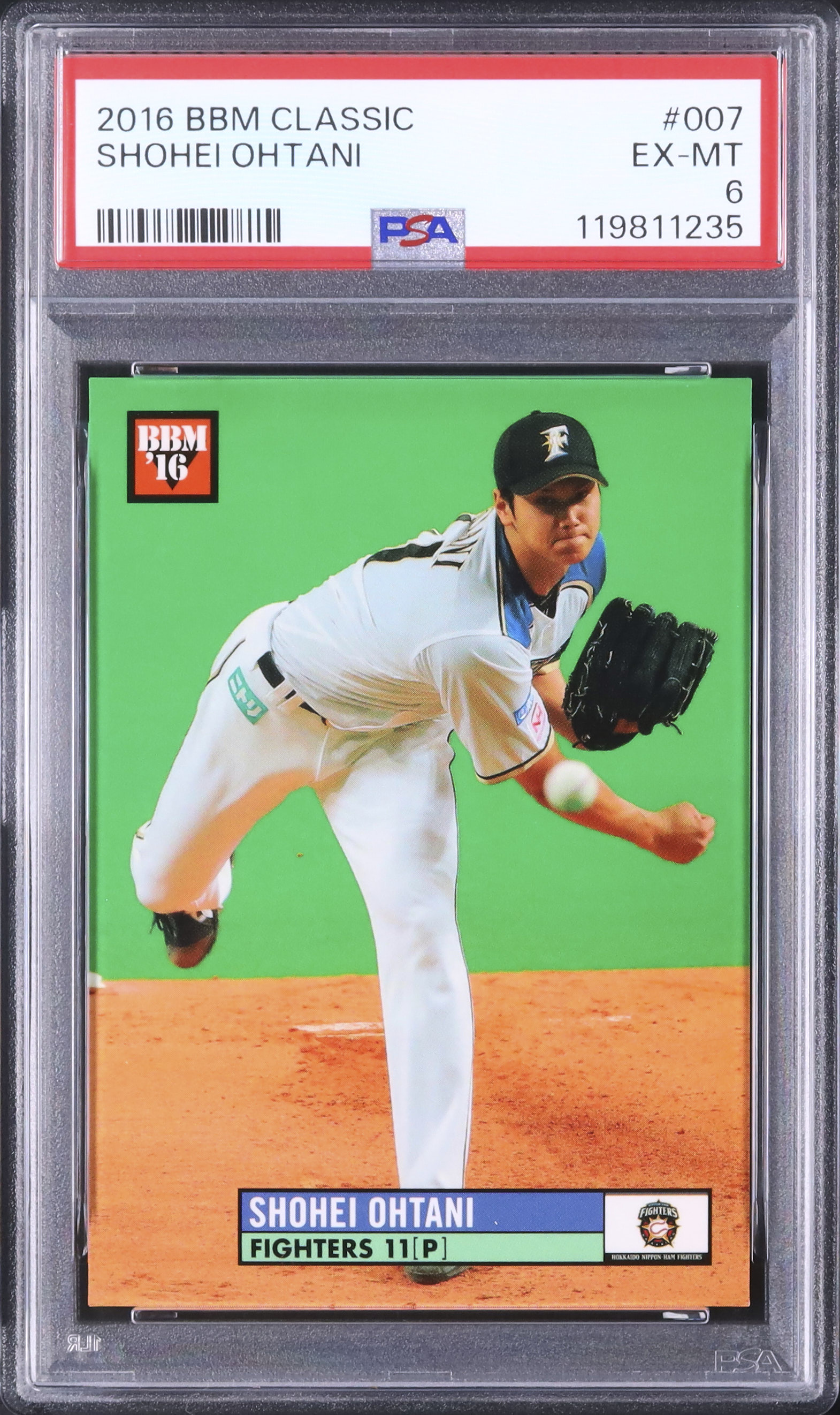 2016 大谷翔平 PSA 6 - カルドバ
