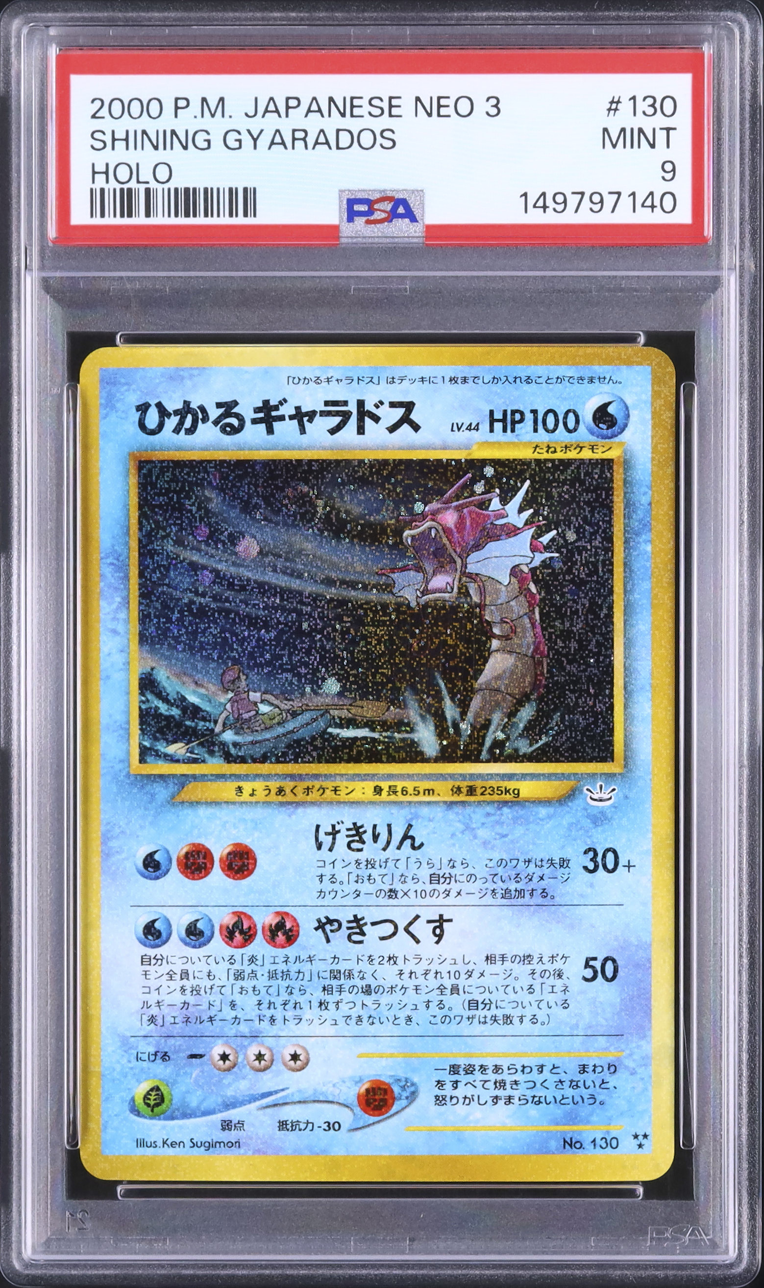 2000 ひかるギャラドス PSA 9 色違い - カルドバ