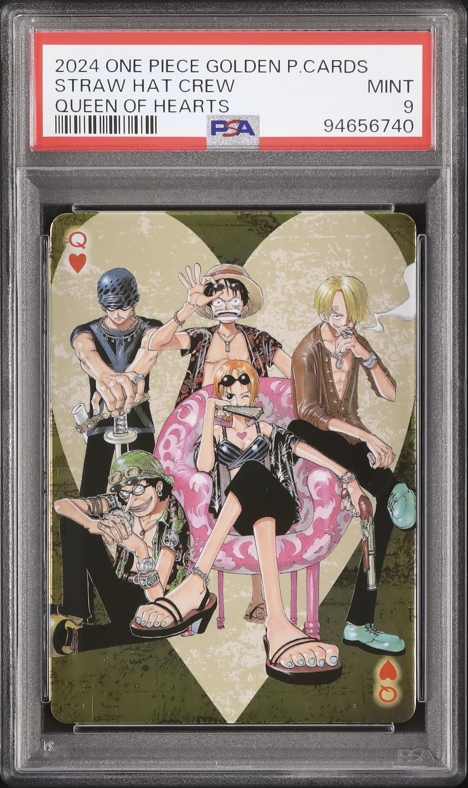 2024 Straw Hat Crew PSA 9 - Cardova Japan