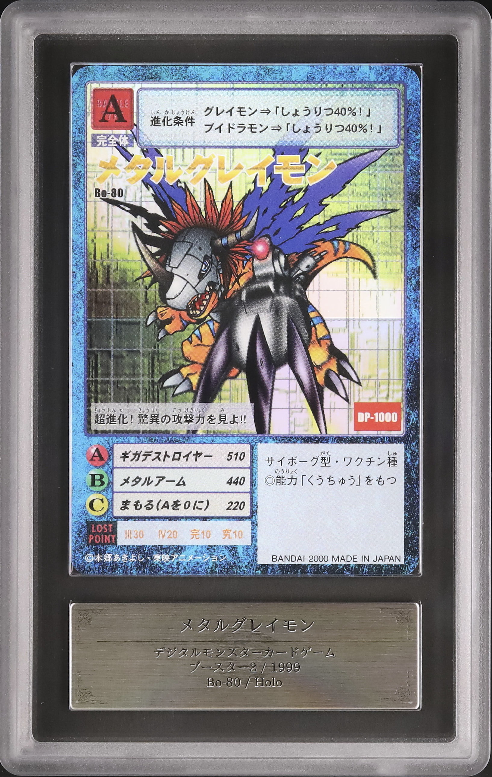 メタルグレイモンARS10＋ ARS10 メタルグレイモン2000年