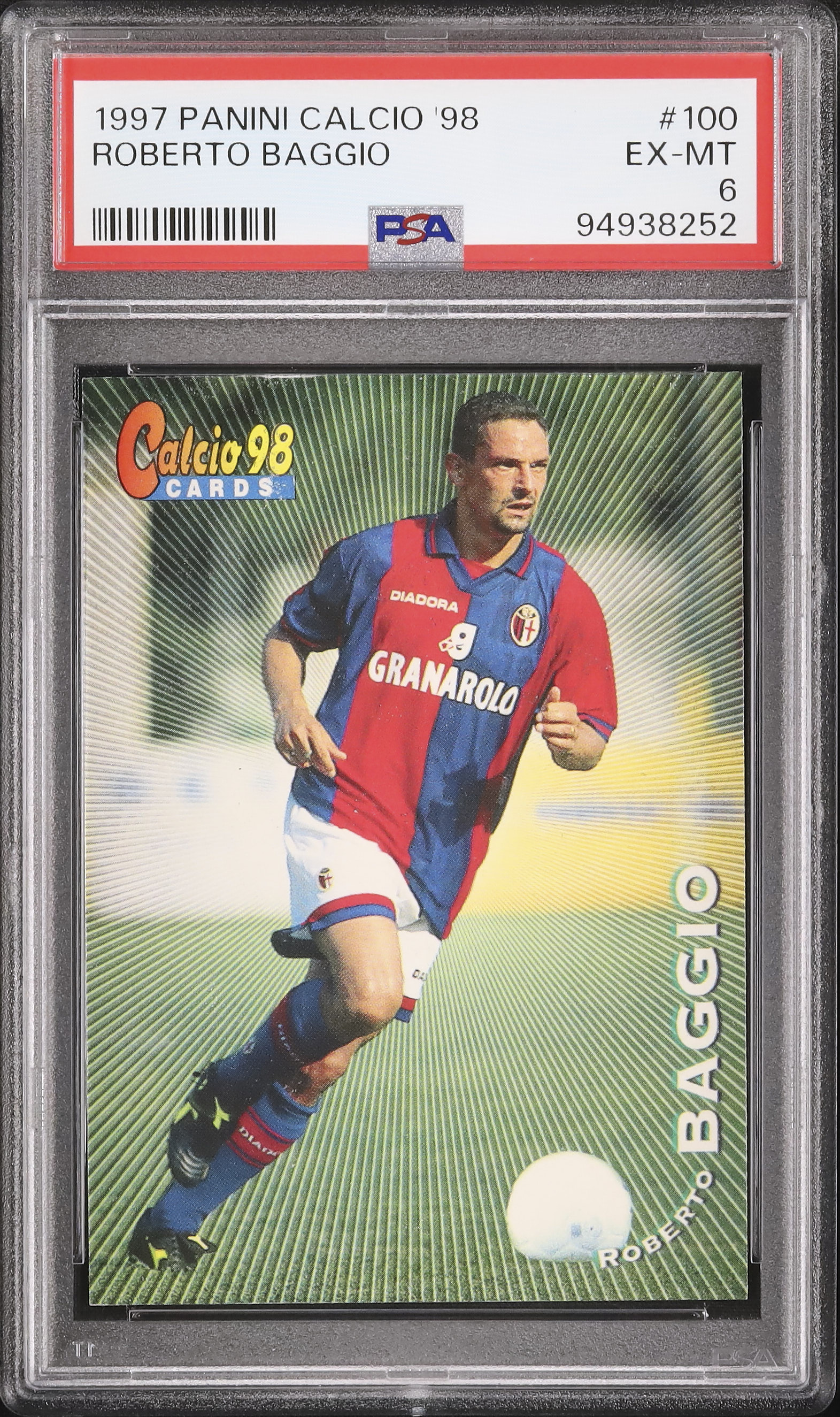 1997 Roberto Baggio PSA 6 - カルドバ
