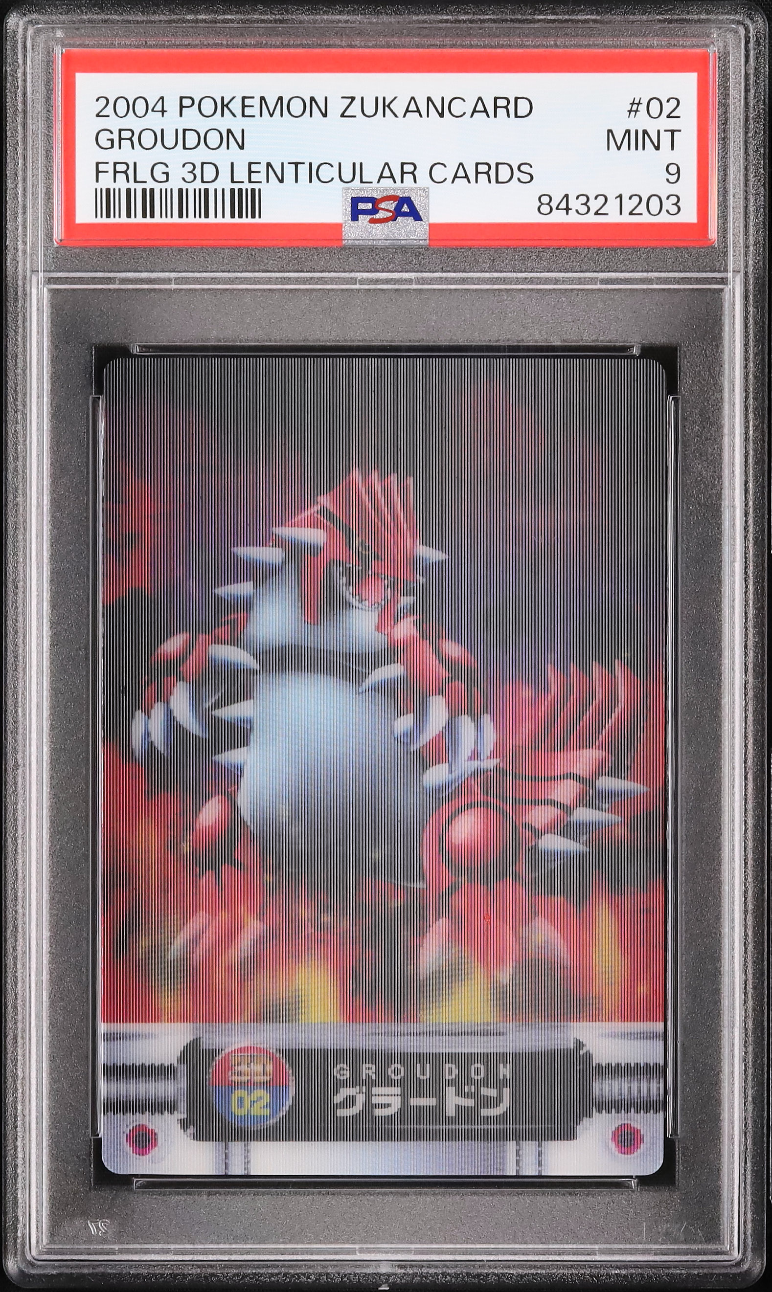 2004 グラードン PSA 9 3D - カルドバ