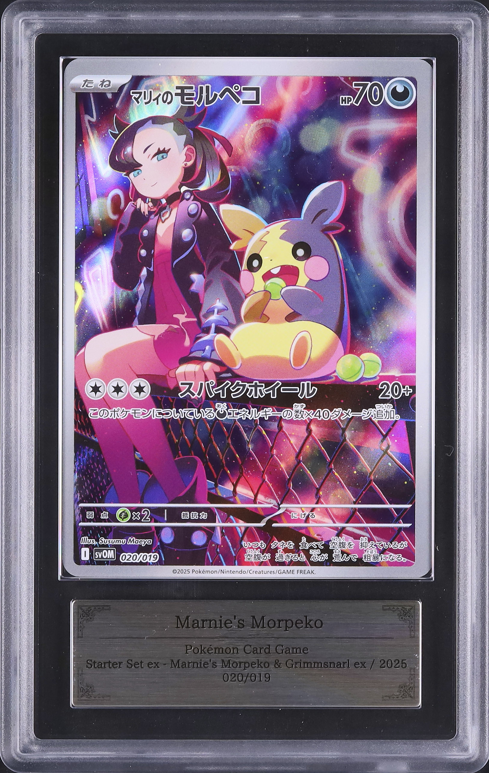 2025 Marnie's Morpeko ARS 10 AR - Cardova Japan