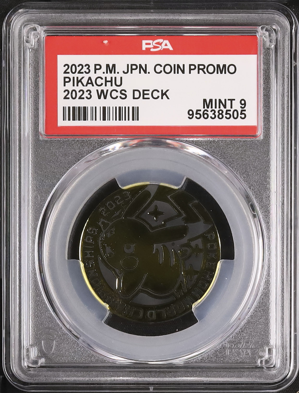 2023 Pikachu PSA 9 Coin - Cardova Japan