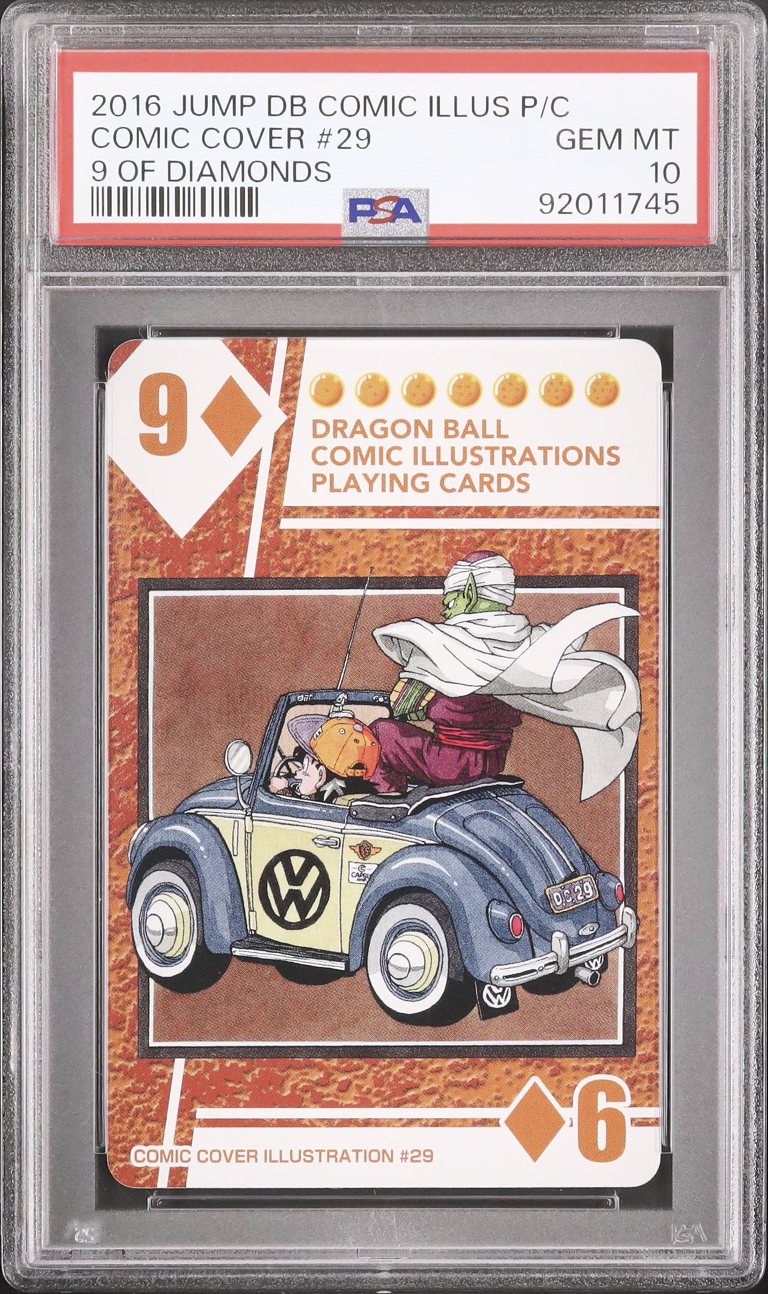 2016 Comic Cover #29 PSA 10 9 of Diamonds