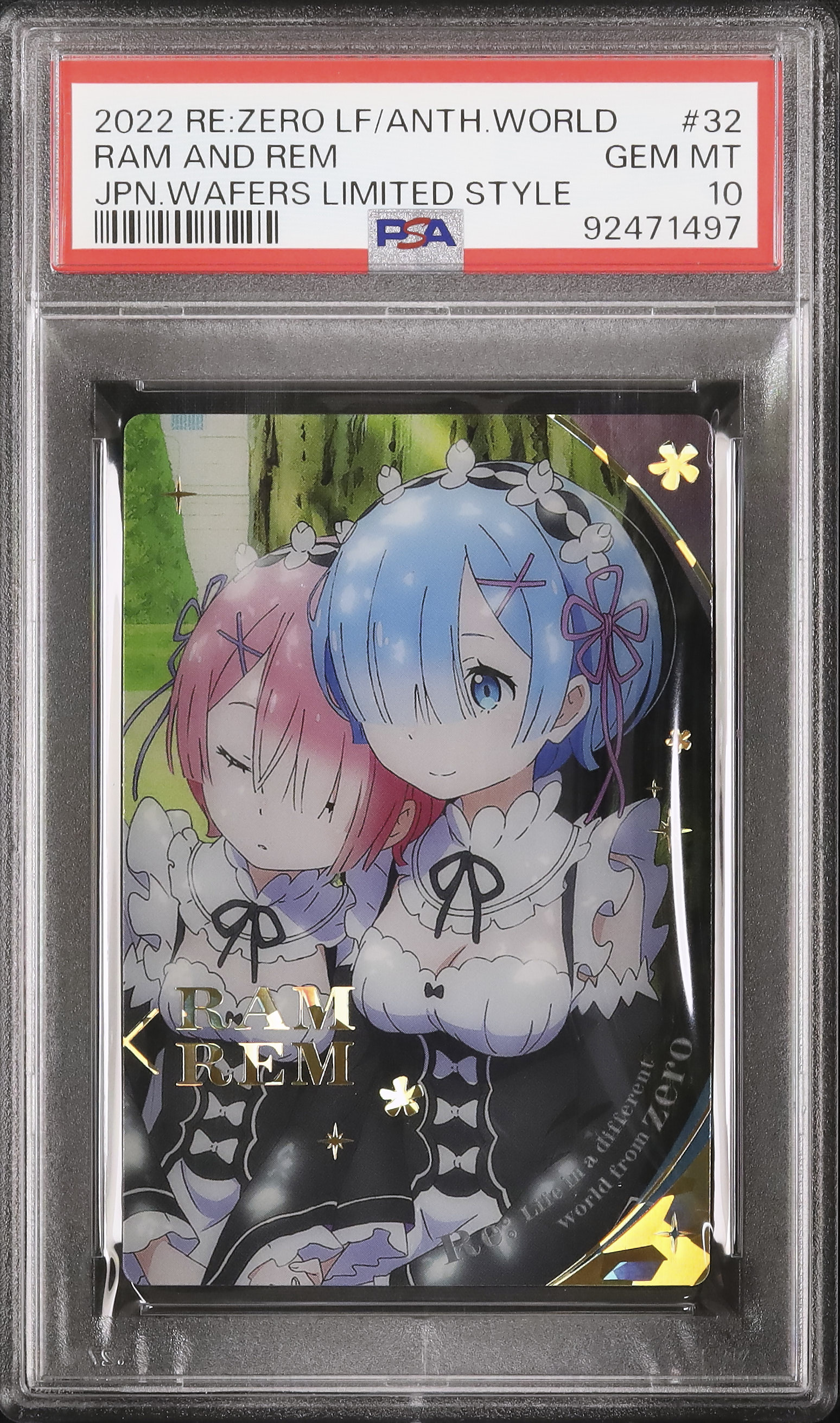 2022 Ram and Rem PSA 10 - Cardova Japan