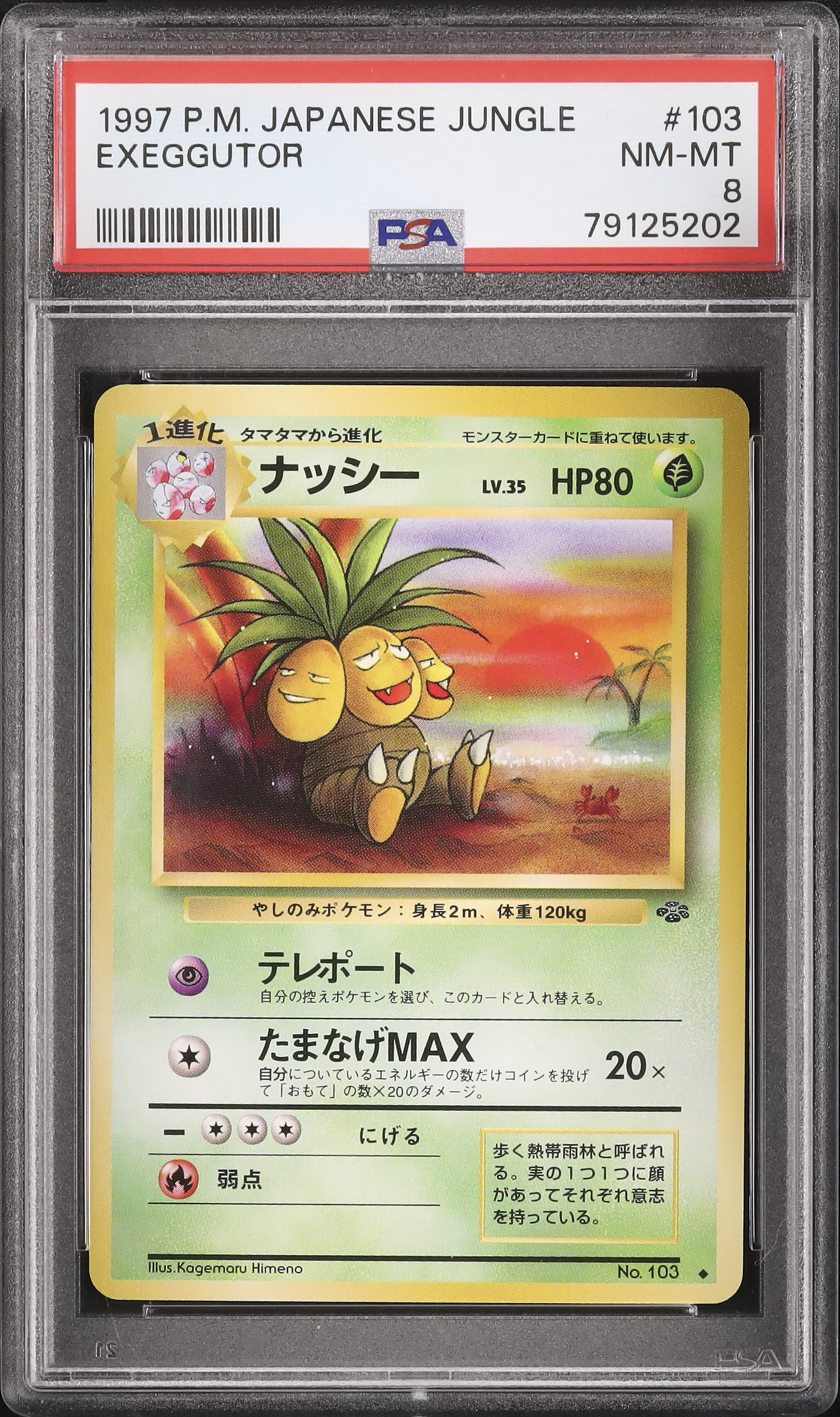 1997 ナッシー PSA 8 - カルドバ