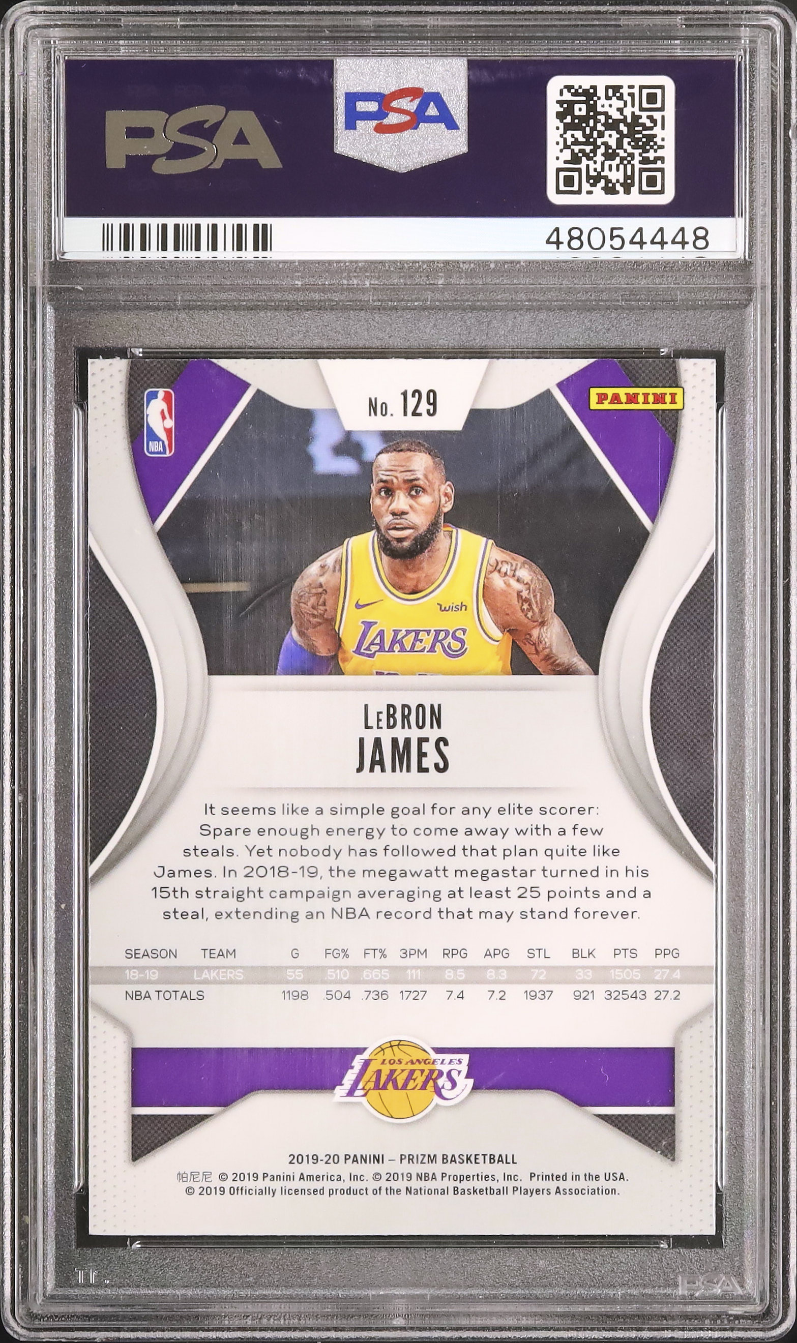 レブロン・ジェームズ　PSA 10 2019 レブロン・ジェームズ PSA 10 - カルドバ