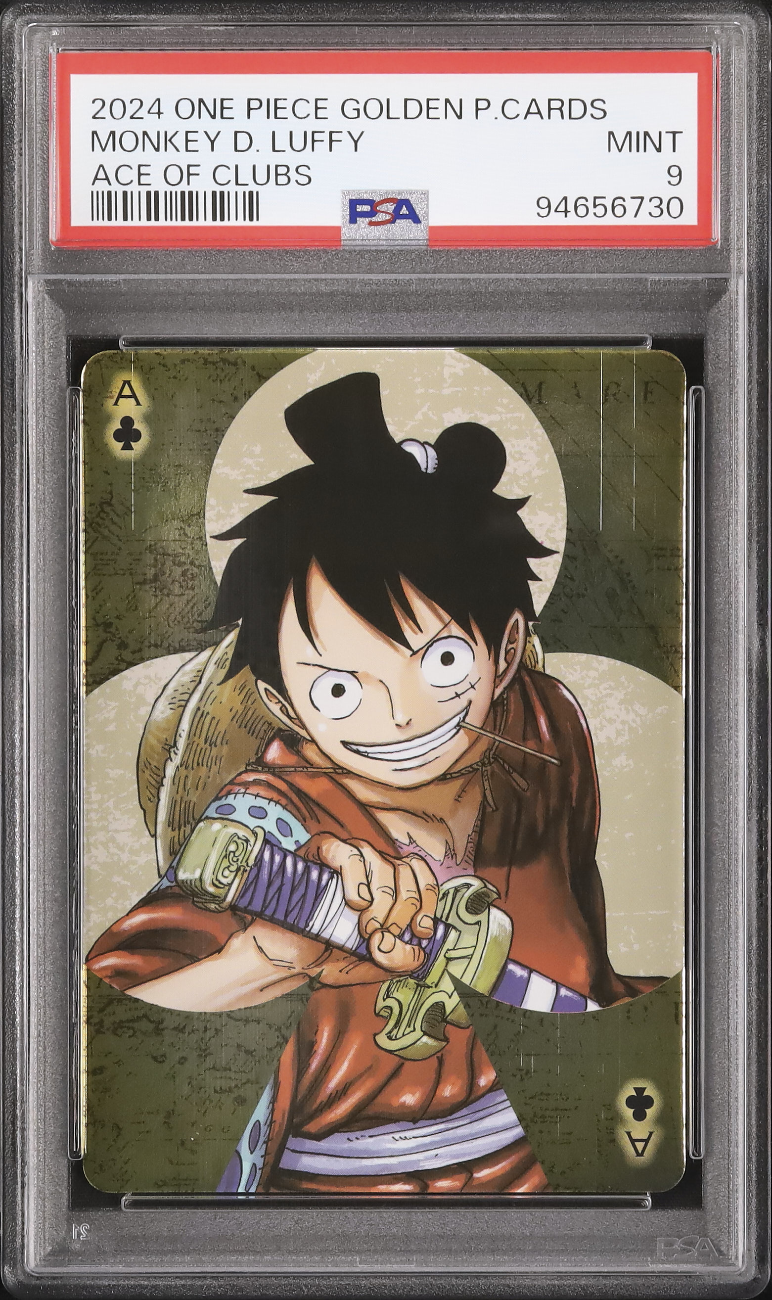 2024 Monkey D. Luffy PSA 9 - Cardova Japan