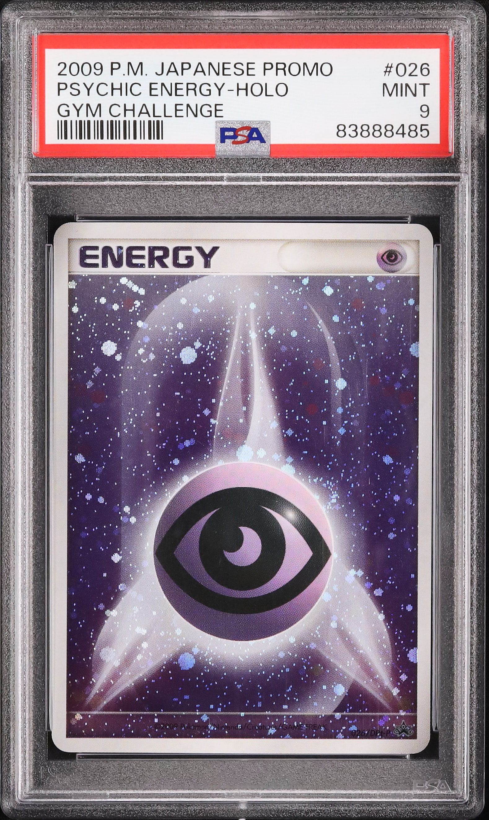 2009 Psychic Energy PSA 9 Holo - Cardova Japan