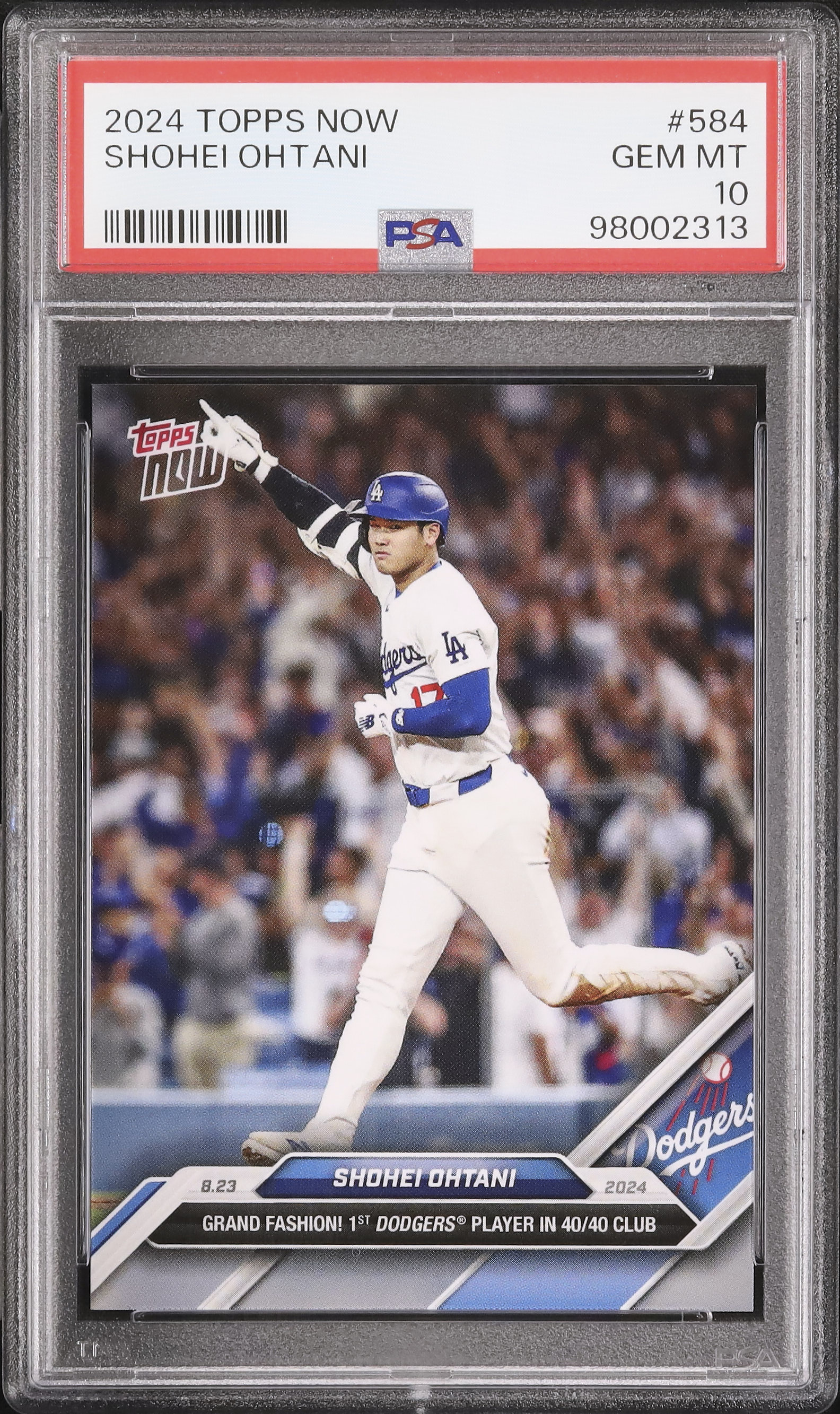 大谷翔平 Shohei Ohtani - 2024 MLB TOPPS NOW Card 584 40/40（584 
